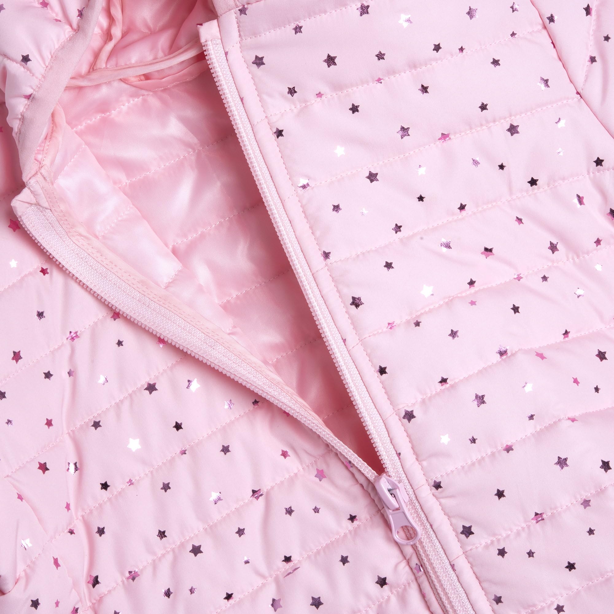 Chicco, Blouson Fille, Blouson 120g, avec Capuche et Fermeture Éclair Pratique, Lavable en Machine, Vêtements pour Fille, Designed in Italy