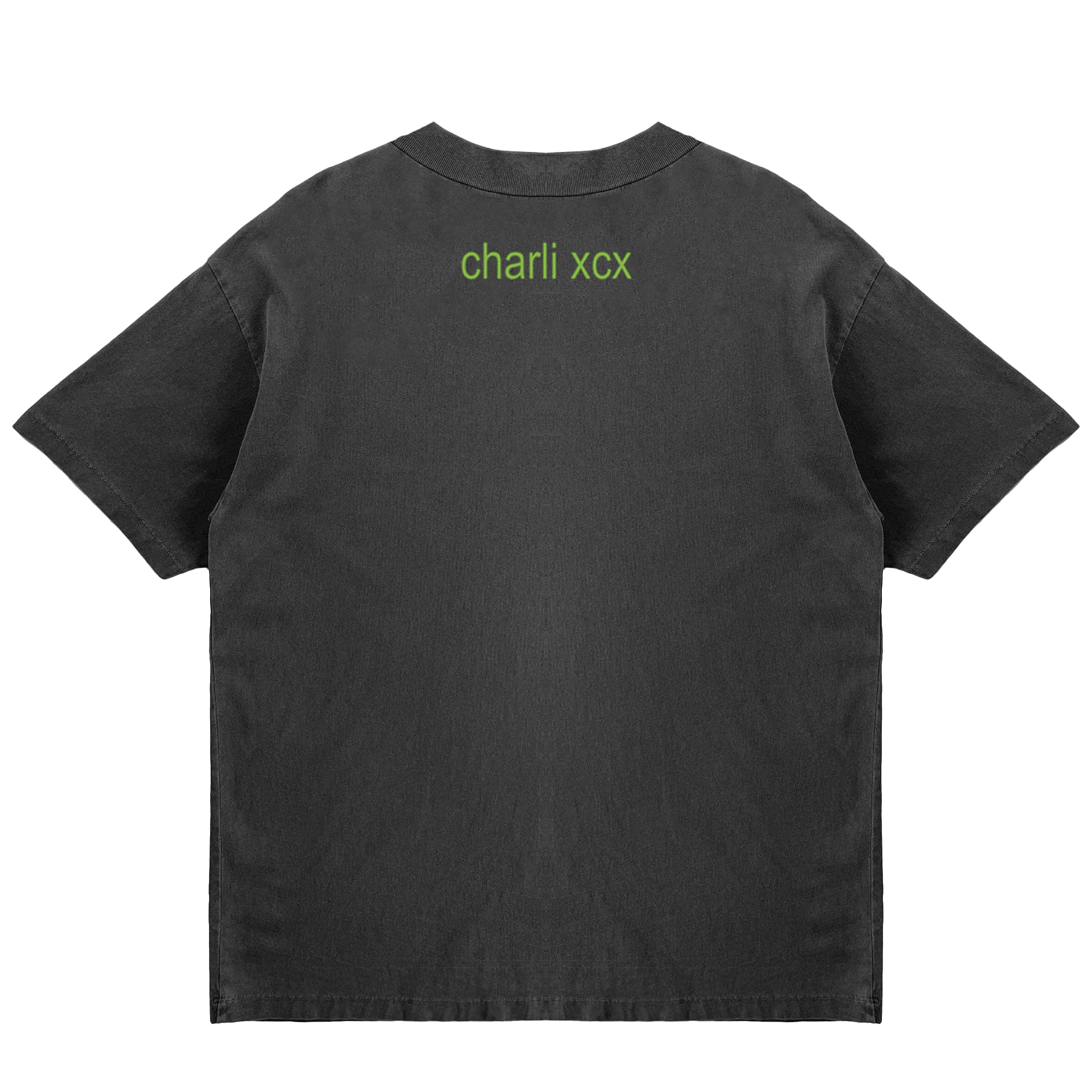 Charli XCX Offical Merch Scratched out Brat T-Shirt T-Shirt Ufficiale Merch Scratched out Brat Unisex - Adulto (Pacco da 1)