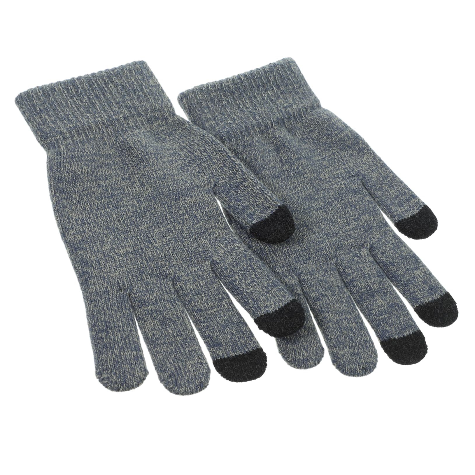 Holibanna 1 Pair Cold Weather Touch Screen Gloves for Cycling and Outdoor Sports Full Finger Knit Gloves Warm and Water Resistant for Winter Riding and Skiing Activities