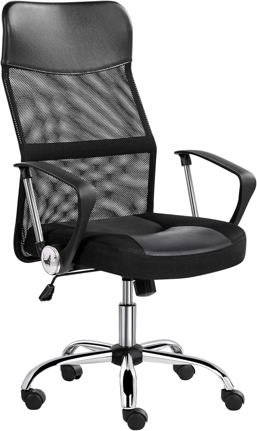 Yaheetech Ergonomic Office Desk Chair Adjustable Computer Task Chair High Back Swivel Chair with
