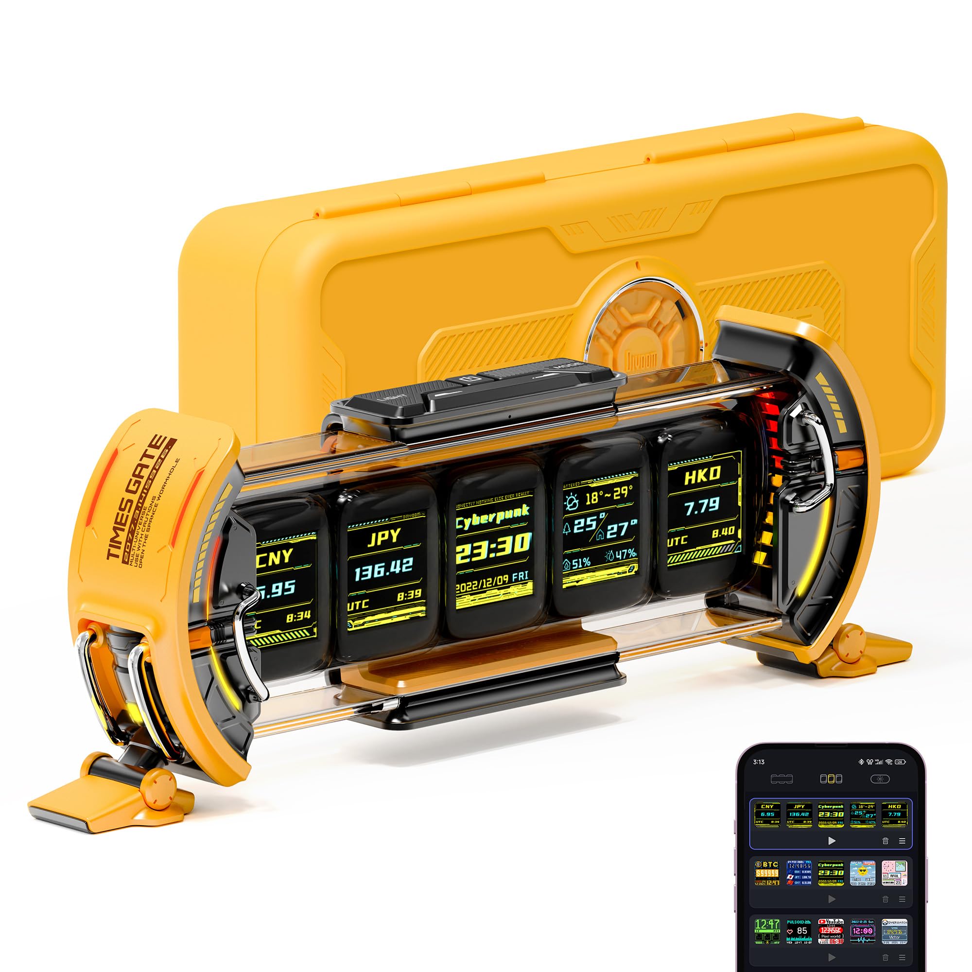 Amazon.co.jp: 【PCデスクを彩る・SFガジェット】Divoom Times Gate