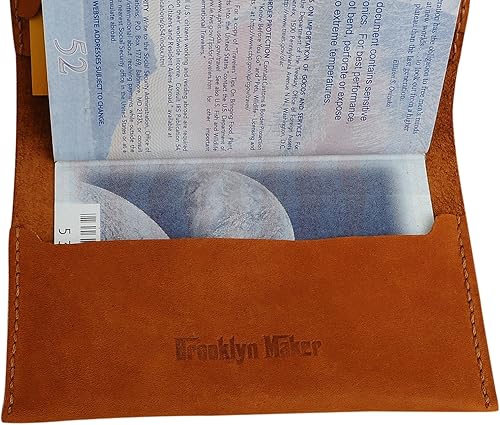 Miniatura 3 de Perro amante perro abstracto hecho a mano cuero genuino pasaporte titular caso HLT_01, Perro amante perro abstracto -6, Retro