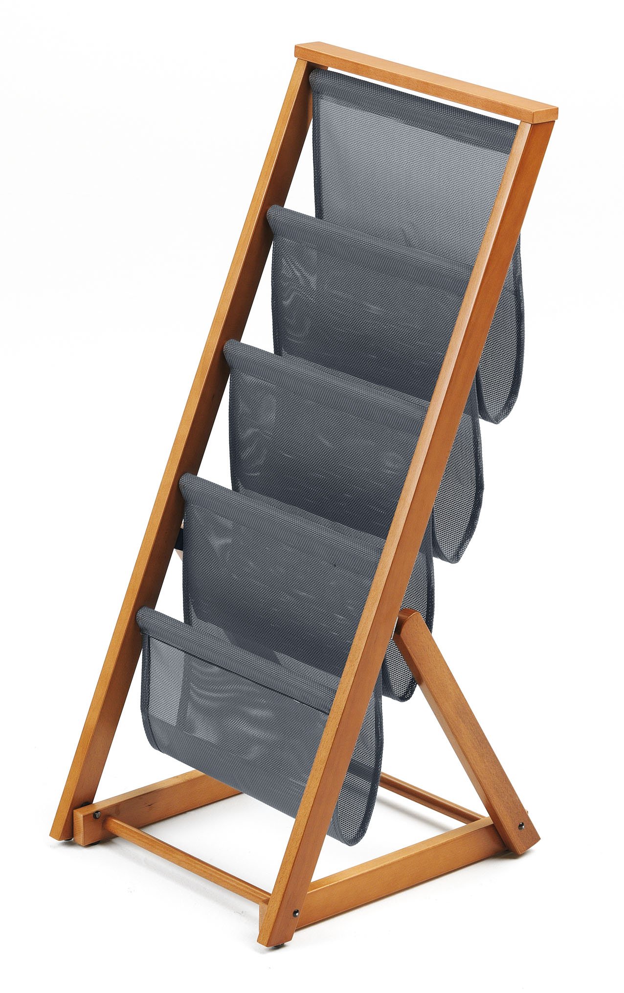 Arredamenti Italia AR_IT- 717 MATRIX stand magazine finishing cherry wood.