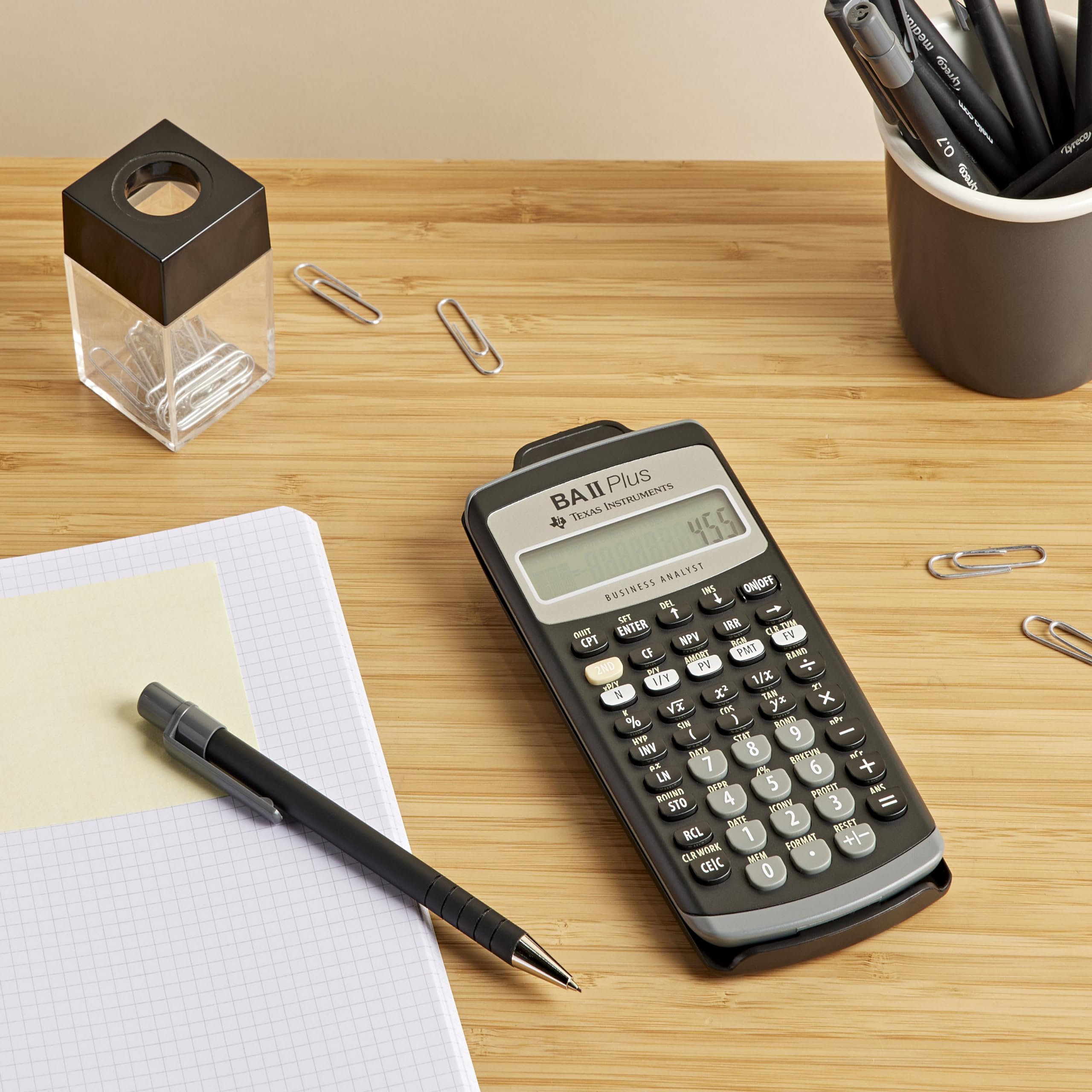 Image secondaire de Texas Instruments BA-II-Plus Calculatrice financière 10 chiffres Mémoire 10 Mo
