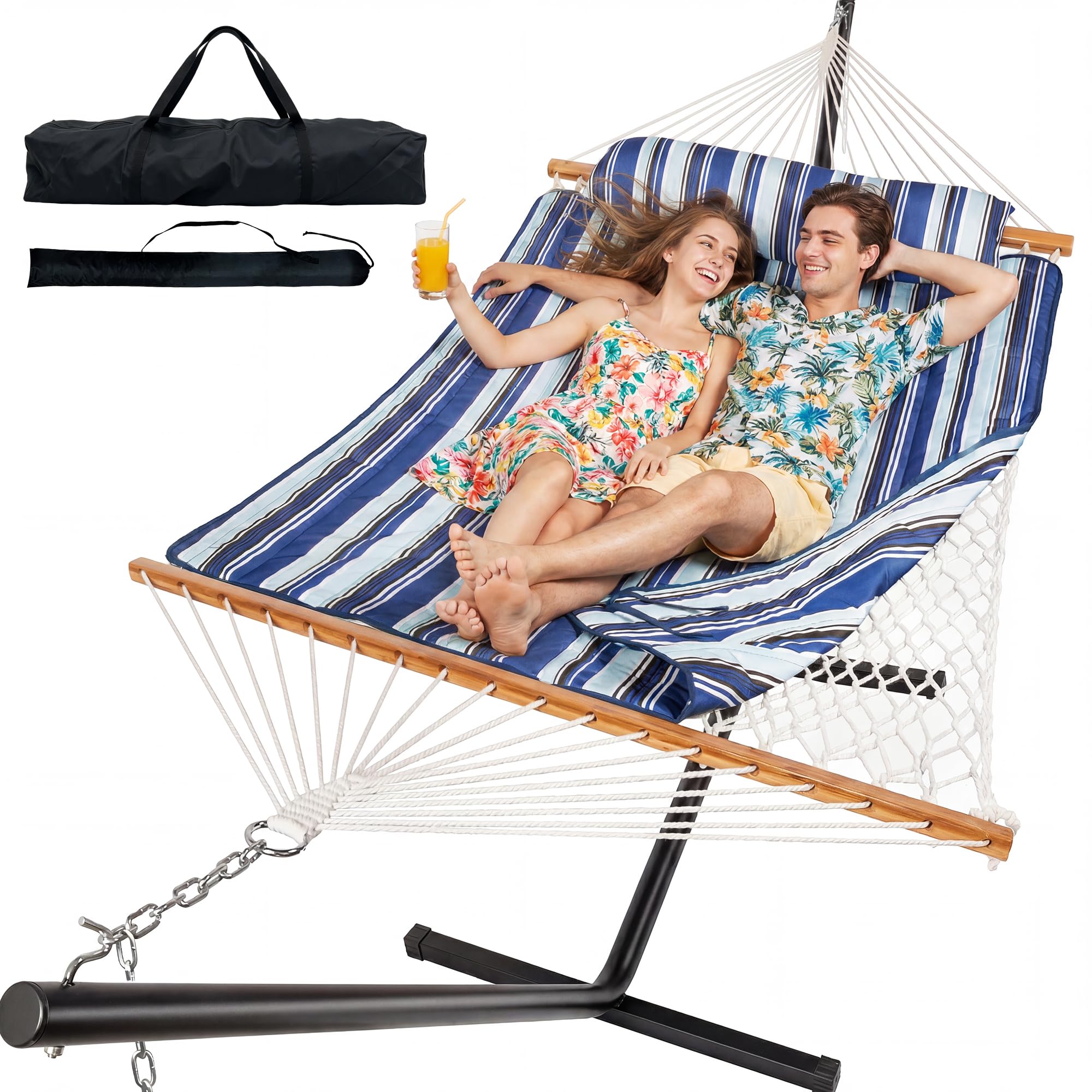 Photo 1 of Everyfun 2 Person Hammock with Steel Stand