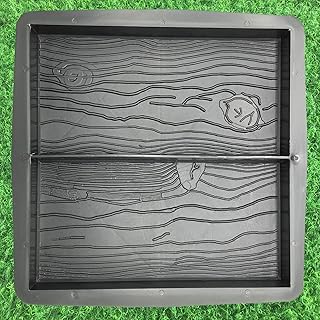 Lot 2 Wooden Pavers Big Precast DIY Concrete Molds - Paver Molds for Con...