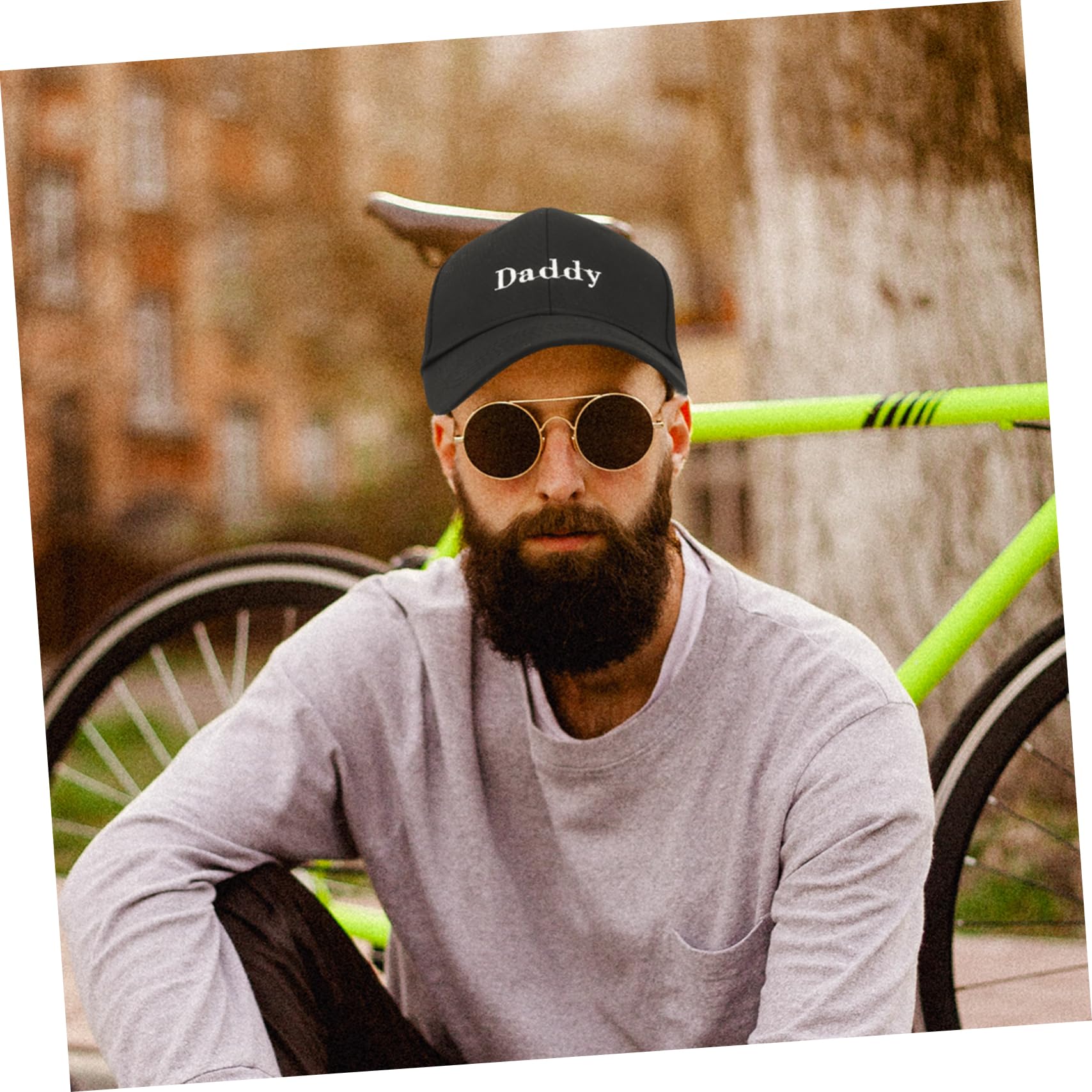 Healvian Gorras de béisbol de los Hombres Sombrero Sol chapéu de Sol Sun Hat Baseball Cap Gafas de Beisbol para Hombre papá Tapa vacío Gorras para Hombre Gorra de béisbol Tela