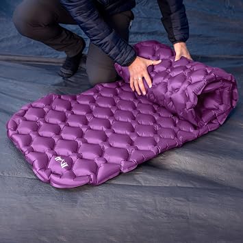 Trail Ultralight Sleeping Mat, With or Without Pillow, 5.5cm Thick