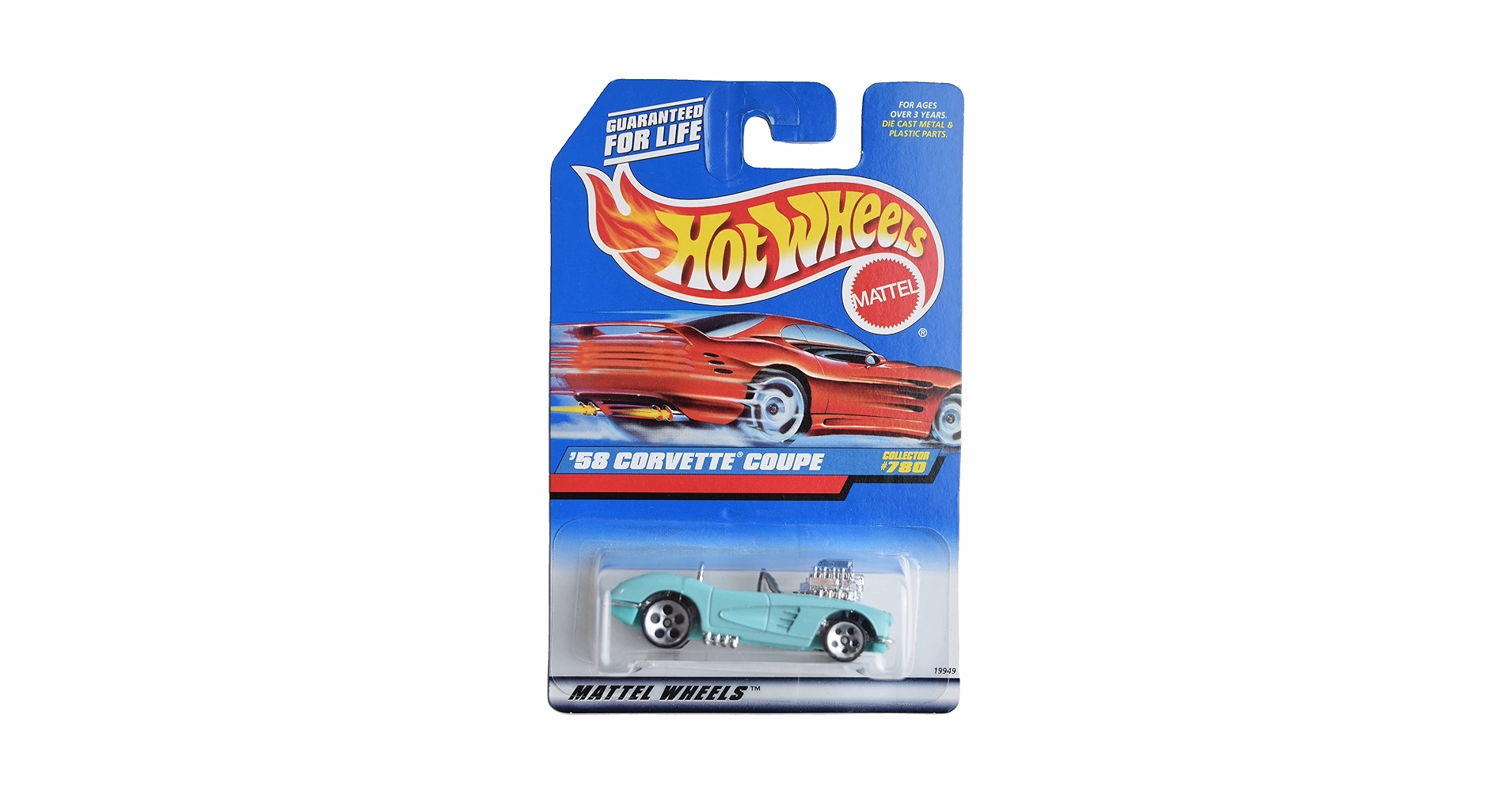 Amazon.com: Hot Wheels '58 Corvette Coupe : Toys & Games
