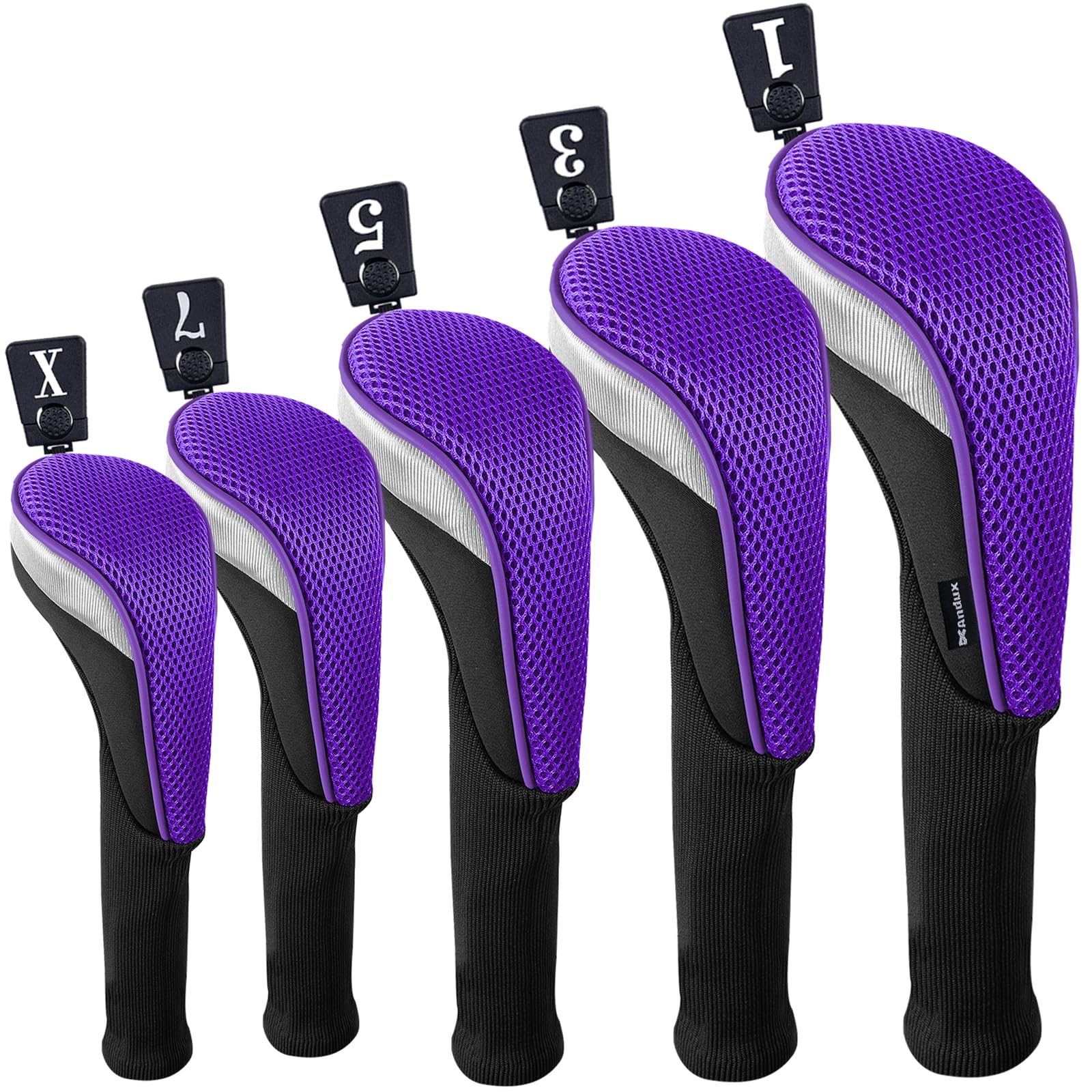 Capuchon de golf 460 CC Andux et housse de protection à long cou