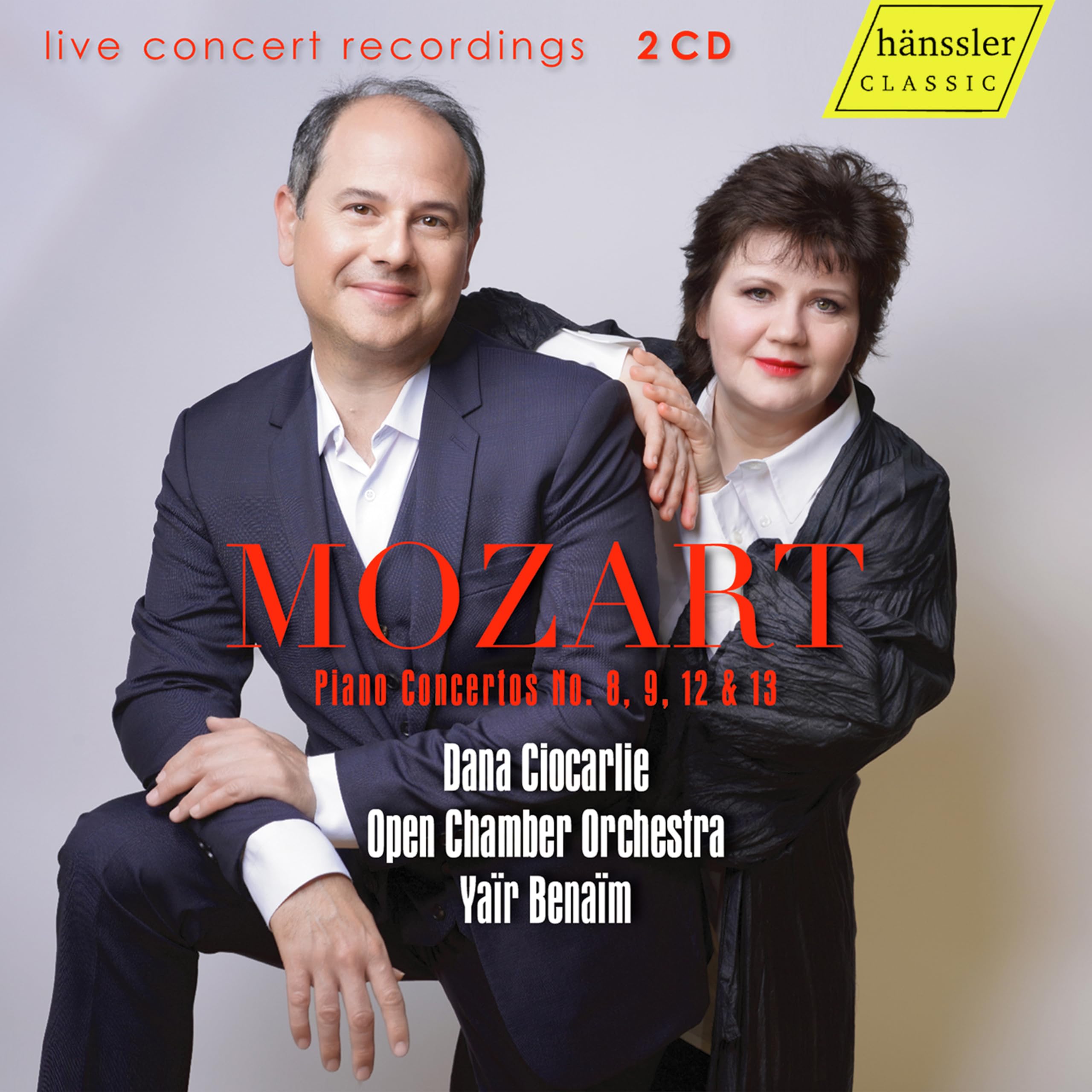 Wolfgang Amadeus Mozart: Piano Concertos No. 8, 9, 12 & 13