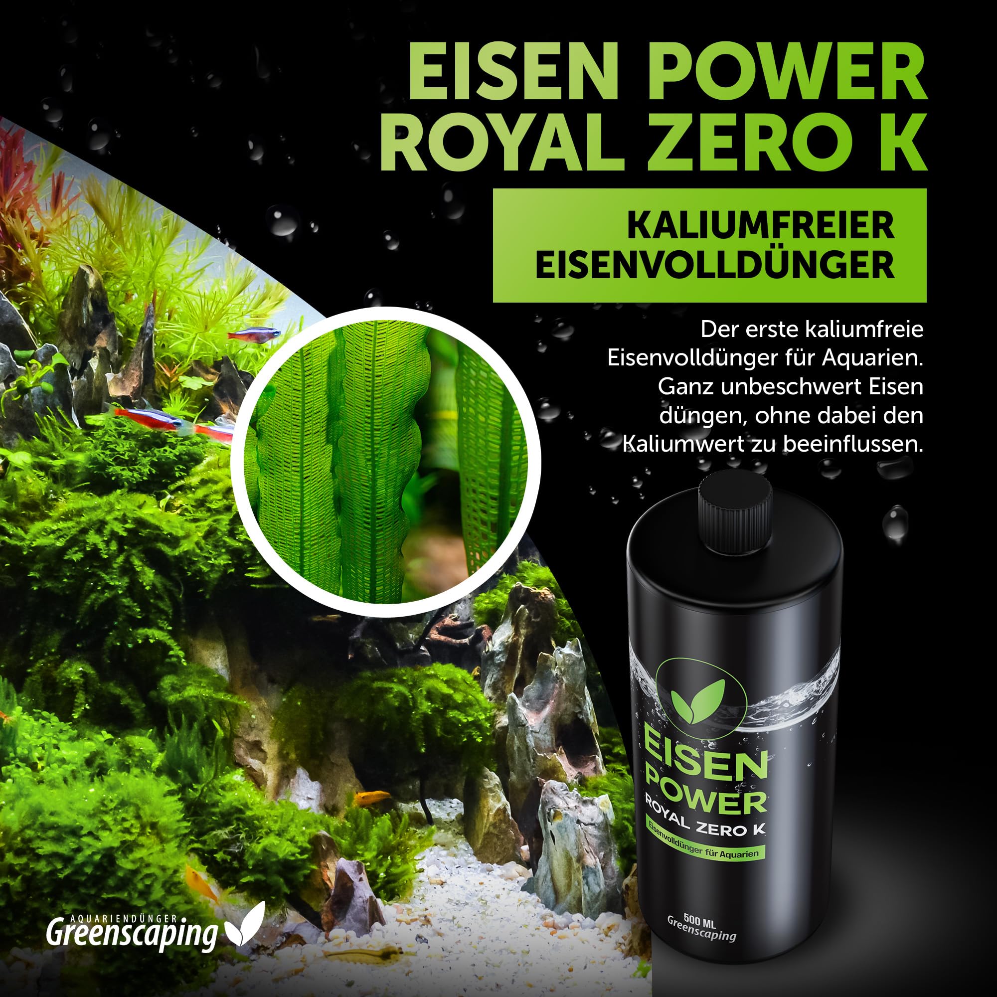 Eisen Power Royal Zero K Dnger, hochkonzentrierter Eisenvolldnger (2 l) :  Amazon.de: Garten