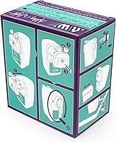 Vista 4 de Ashton and Wright - Sacapuntas mecánico de escritorio - Morado