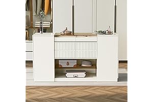 Gleaming Walk In Closet Center Island - Organization & Glamour