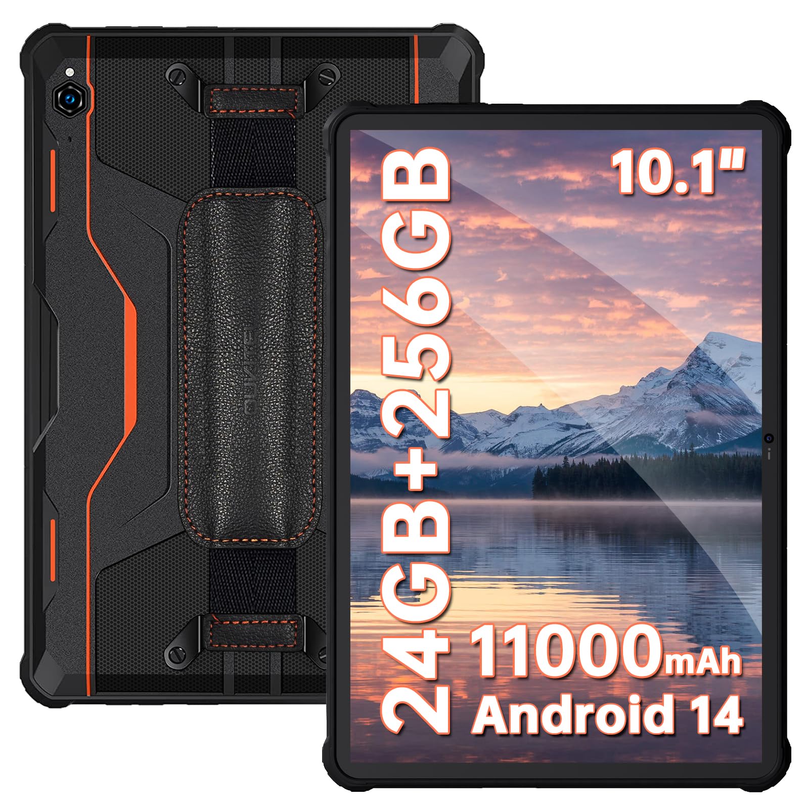 Amazon.co.jp: OUKITEL RT9 Android14 防水タブレット 24GB RAM 256GB 