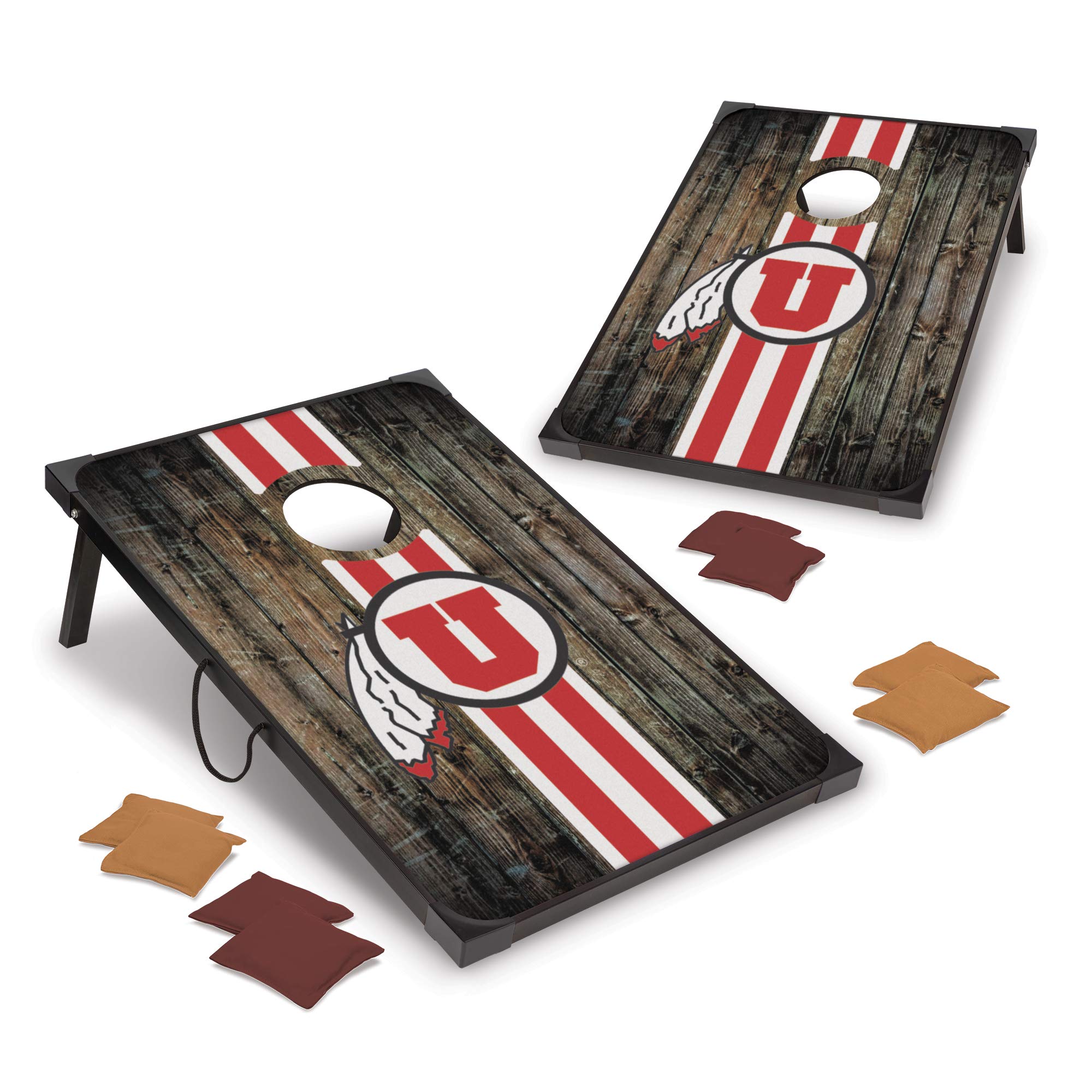 Wild Sports NCAA 2' x 3' MDF Deluxe Cornhole Set - with Corners and Aprons