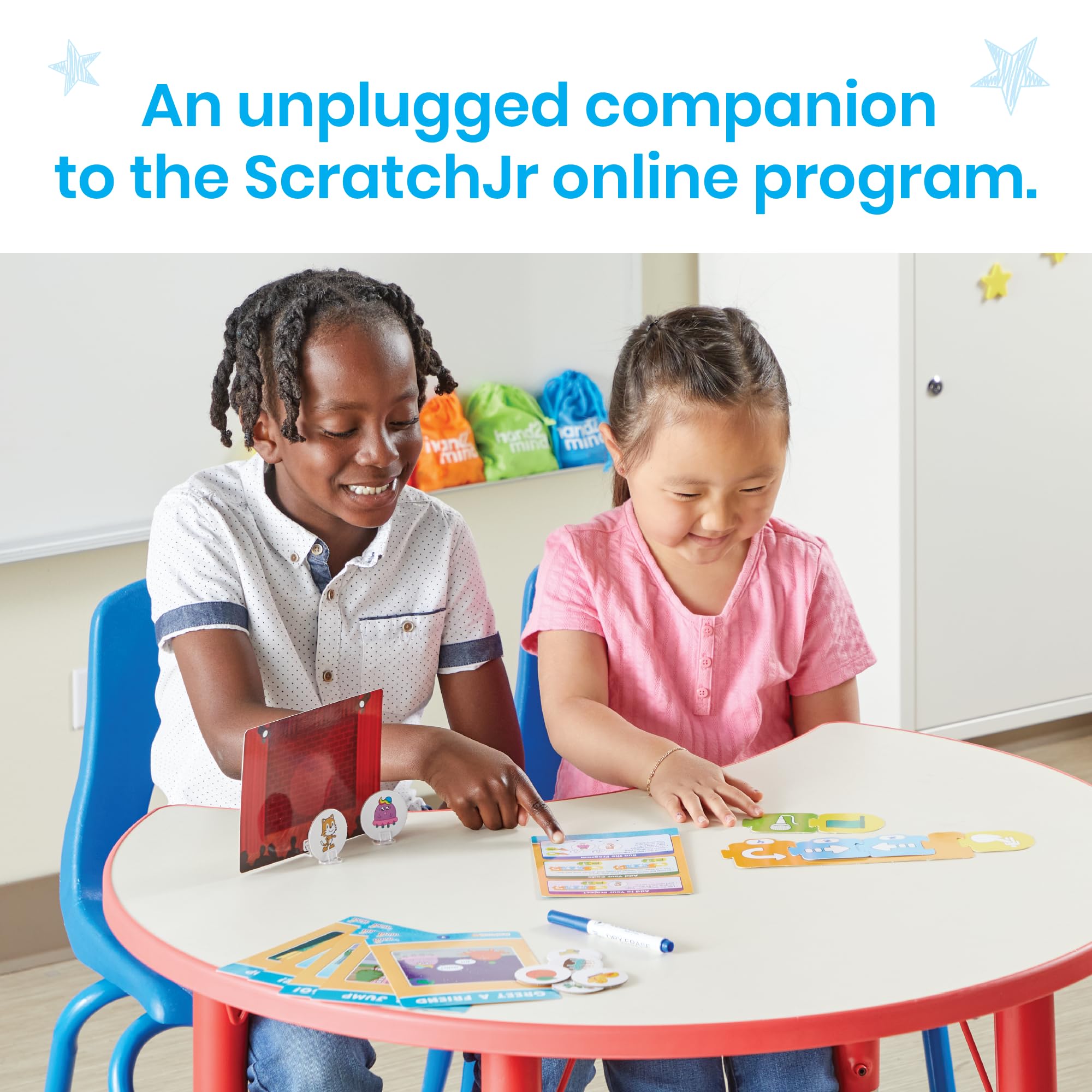 hand2mind ScratchJr Block-Based Coding Student Activity Set, Learn to Code - Image 3