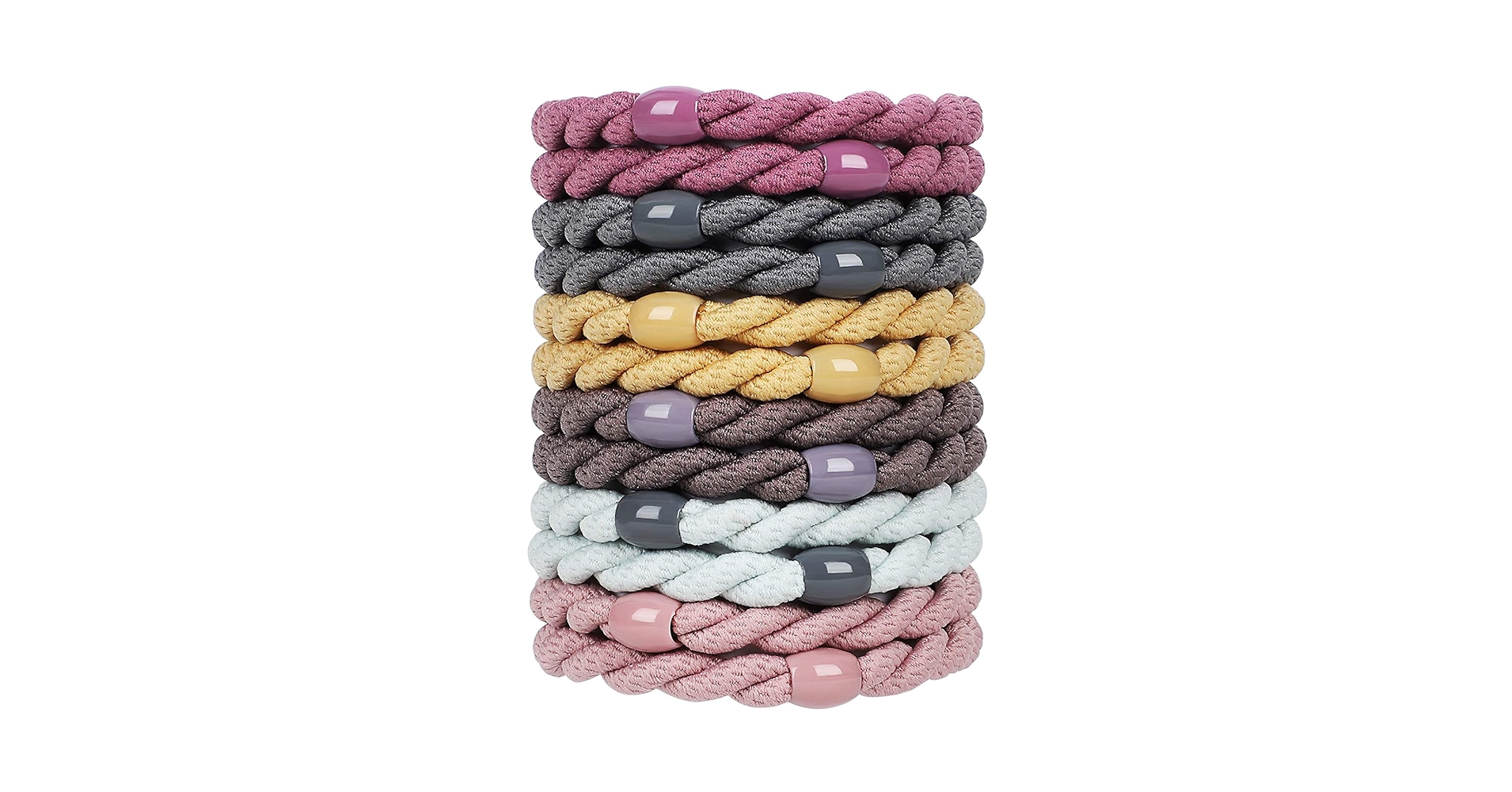 Amazon.com : COZEASY 12 pcs Assorted Elastic Hair Ties, No