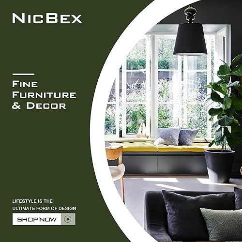 Miniatura 7 de NicBex Espejo de longitud completa marco de aleación de aluminio de 44 x 16 espejo de pared grande espejo de tocador espejo de dormitorio espejo de