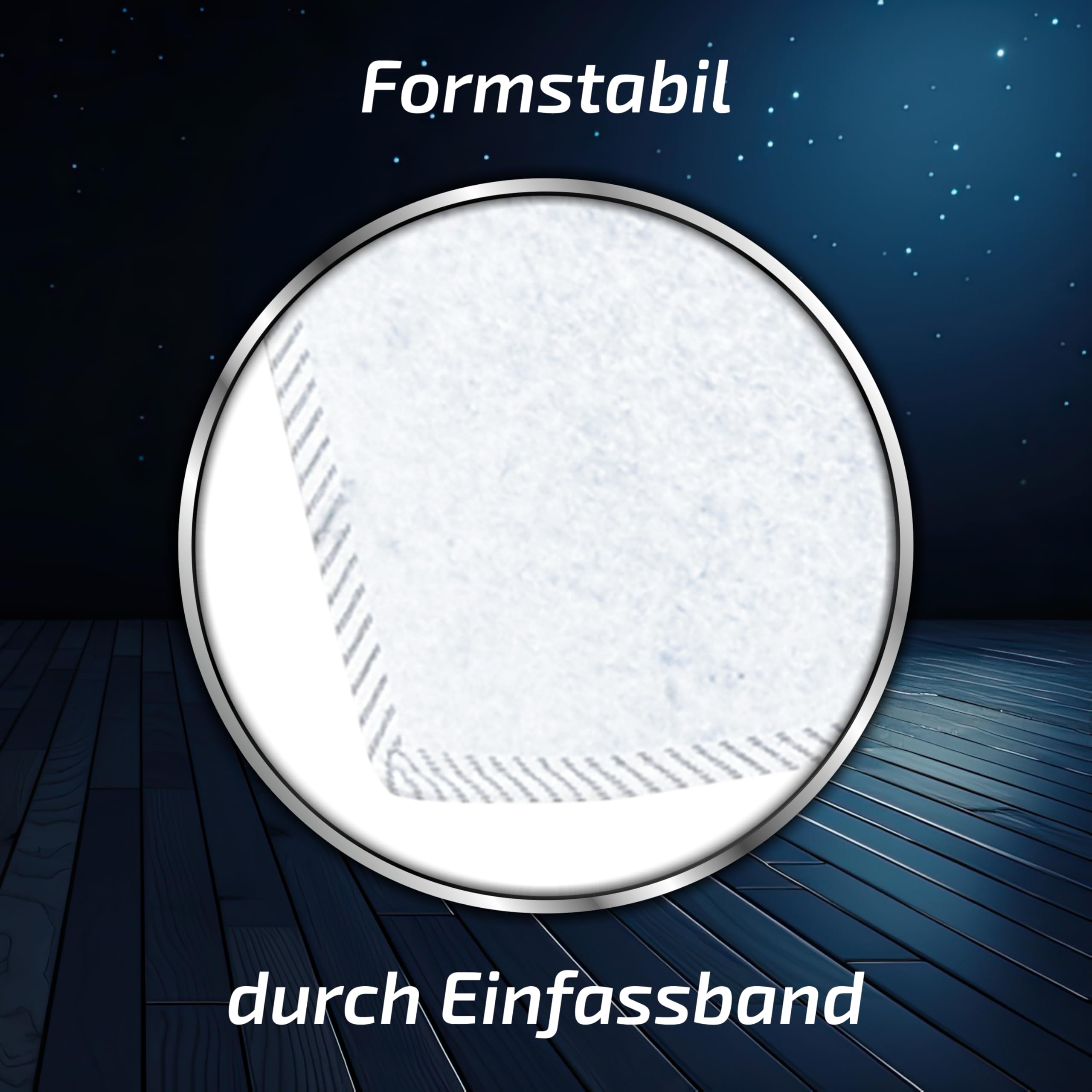 Matratzen Perfekt Matratzenunterlage 2er Set 90x220 cm | atmungsaktivem Filz Schoner schützt Textilien vor Abrieb durch den Lattenrost Verhindert Druckstellen sowie Verschmutzungen