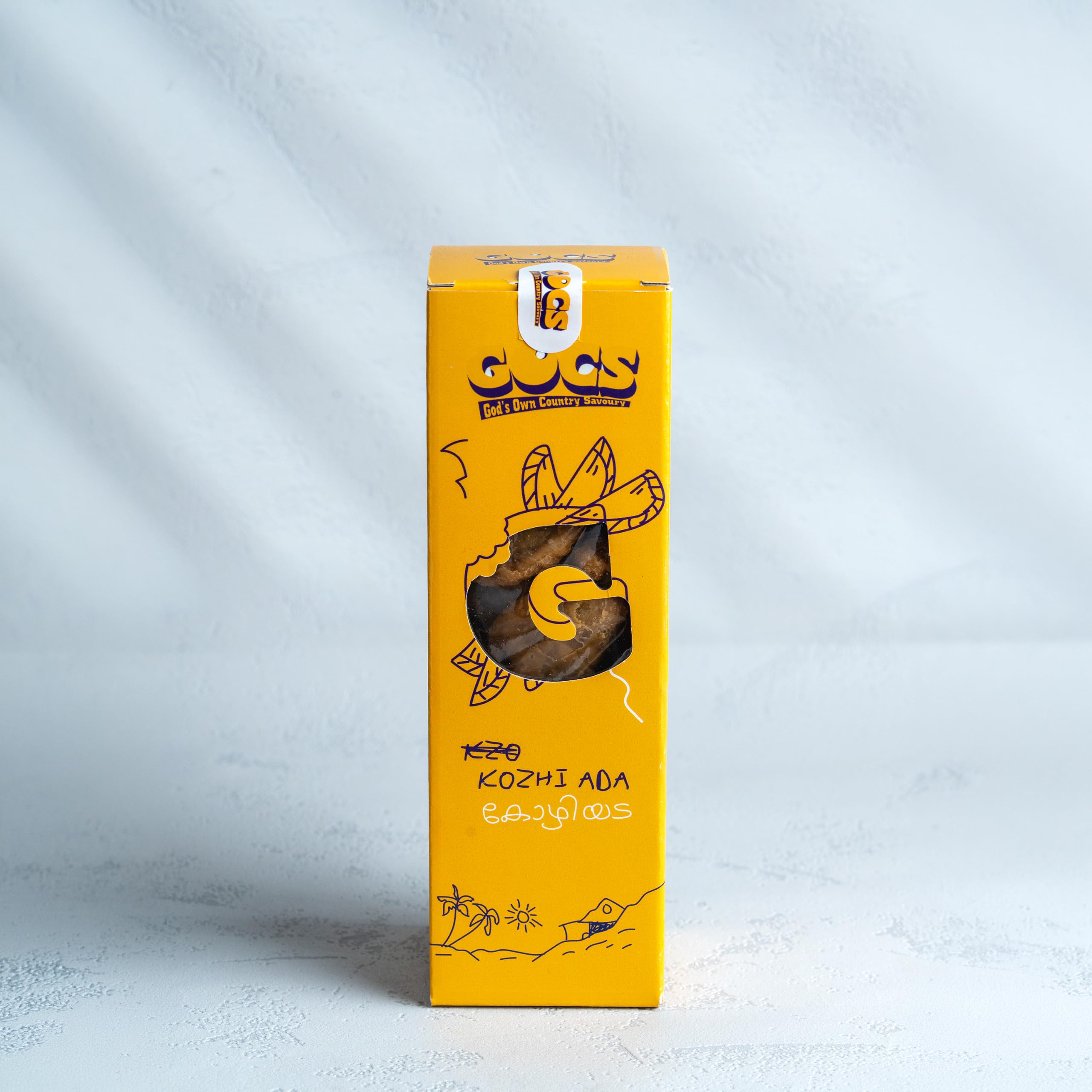 Kozhi Ada 250g | Traditional Kerala Chicken Snack | Handcrafted Rice Dough Pockets Filled with Spiced Chicken | Ready to Eat Savoury Tea Time Snack | Authentic Malabar Style Food-image-38