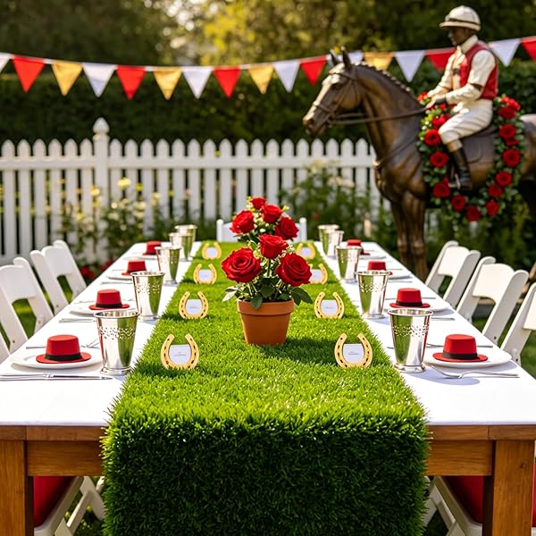 Lush Faux Turf Table Mats