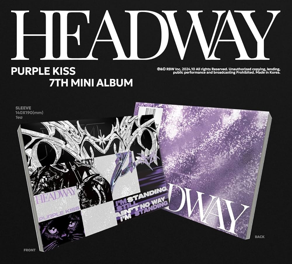 PURPLE KISS パープルキス 直筆サイン入り HEADWAY PURPLE KISS - 7th Mini Album [HEADWAY] - interAsia