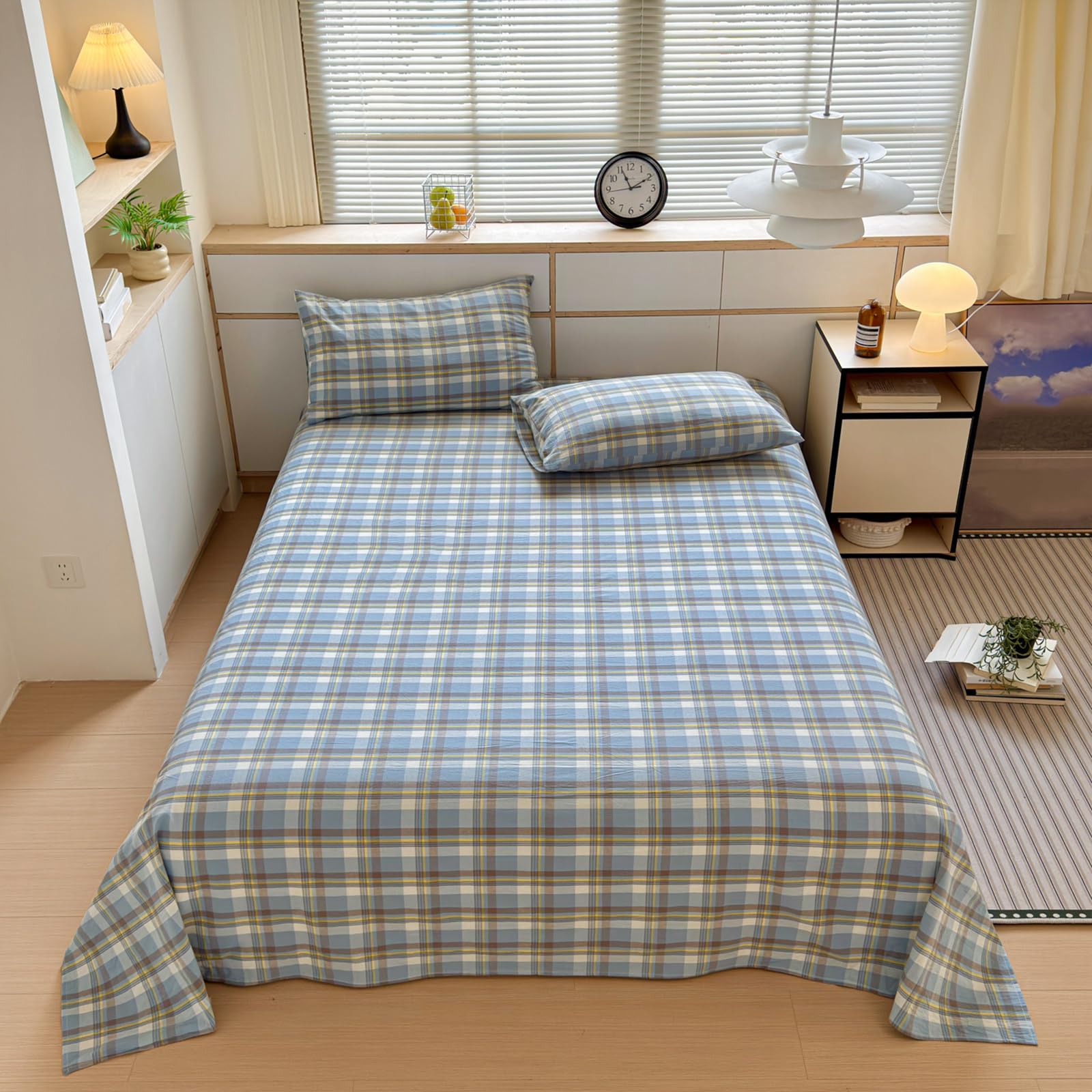 Bettlaken 120x230cm Baumwolle Bettlaken für Einzelbetten