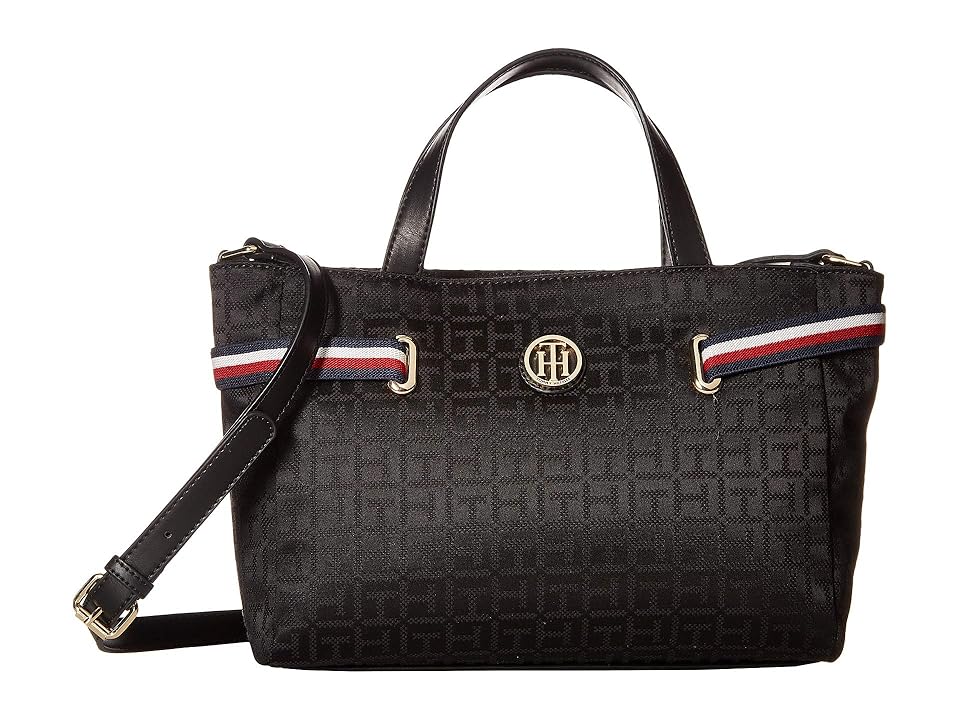 

Tommy Hilfiger Sanford Convertible Shopper (Black) Handbags