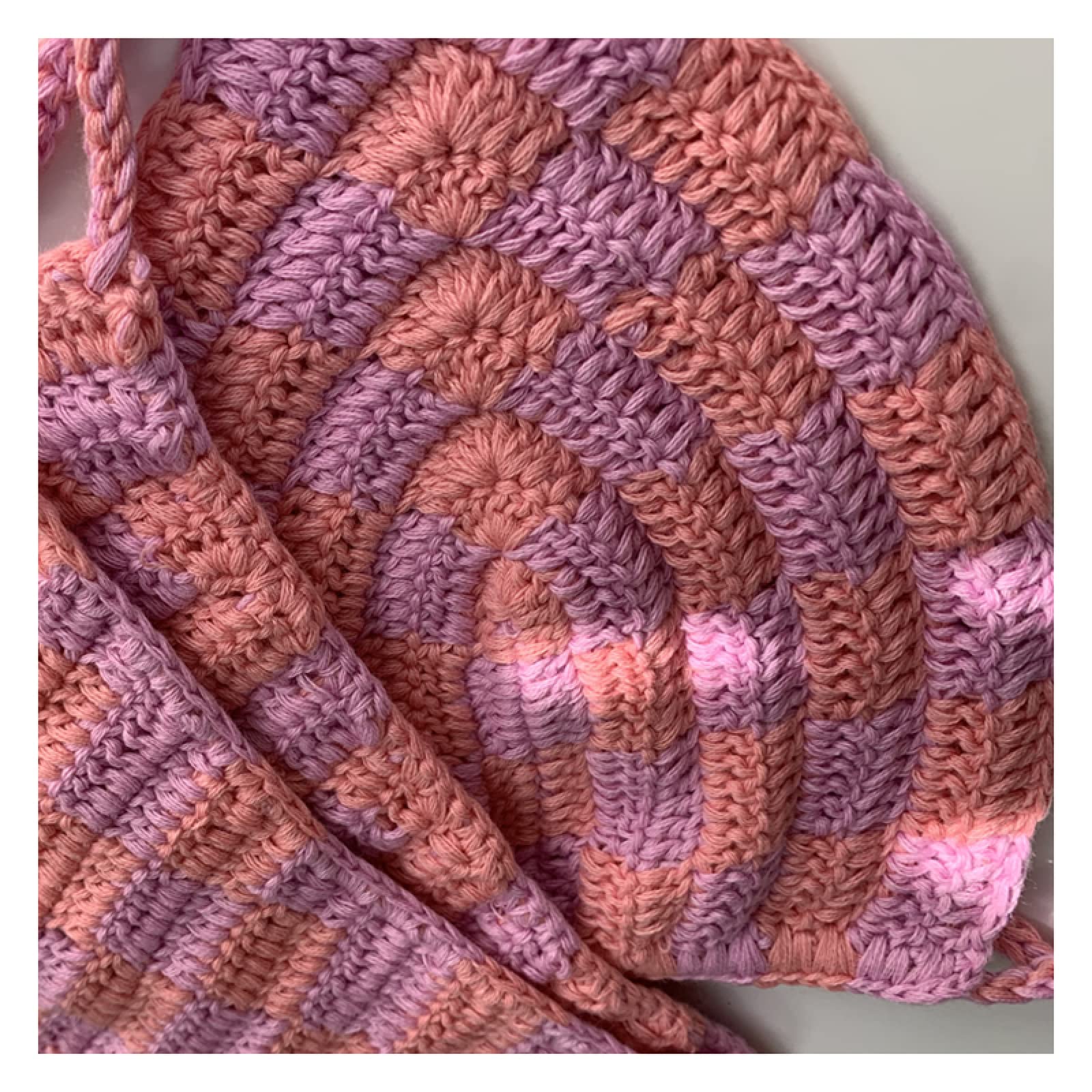 Conjunto De Bikini Rosa Traje De Baño De Copa Ajustable De Ganchillo Hecho A Mano Traje De Baño Sexy De Verano Sin Espalda Dividido Ropa De Playa Lencería