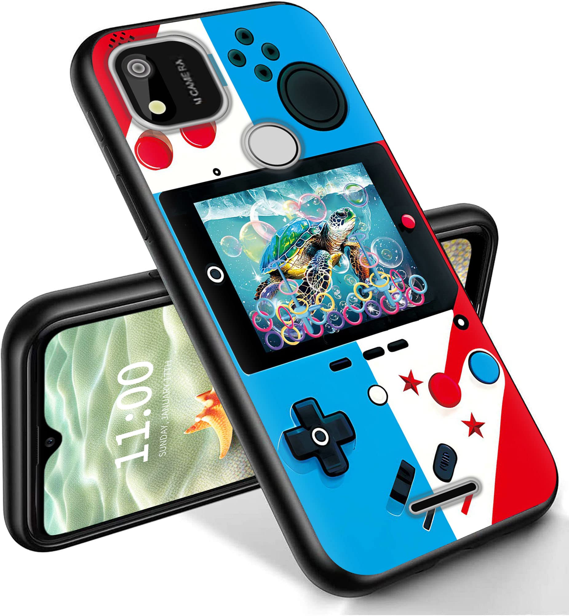 RYUITHDJP for Sense TW102 Phone Case 6.0" with Game Player Kids Theme Design, Case for Sense TW102 TPU Stylish Shockproof Cover