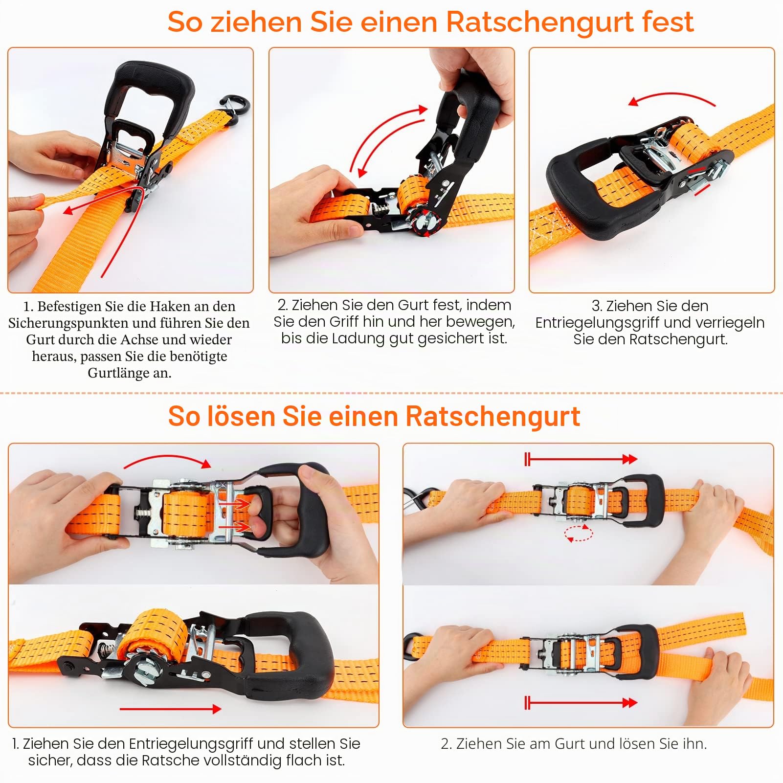 Ersatzreifenband, 3-Punkt-Ratschen-Y-Gurt für UTV, ATV, LKW-Bett-Dachträger, Ersatzreifenhalterung, 3,8 cm breiter, Verstellbarer Reifenspanngurt über dem Rad mit 3 Sicherheitsclip-Haken