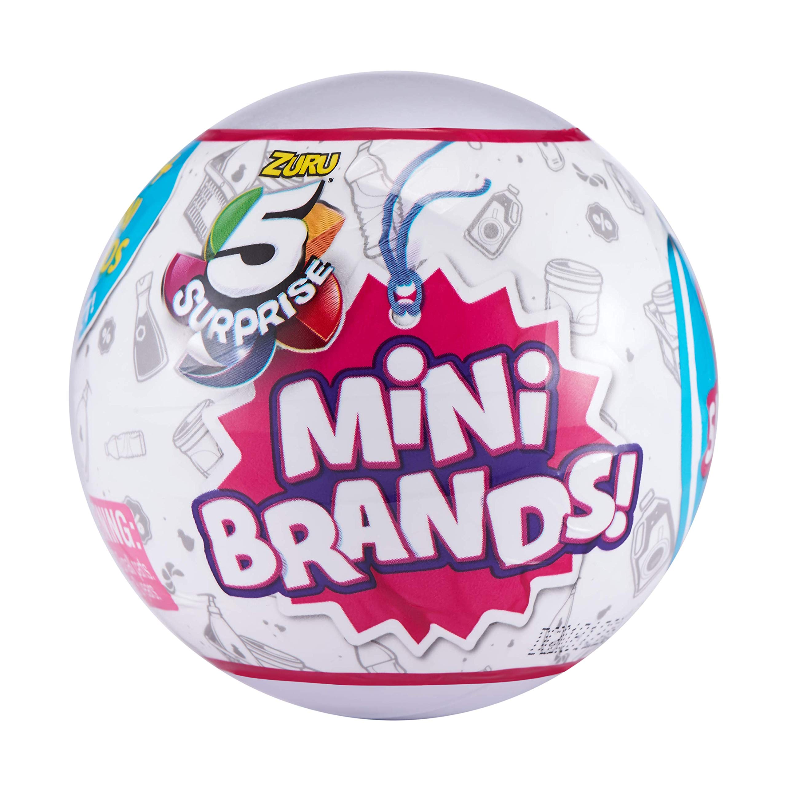 Buy 5 Surprise Mini Brands Mystery Capsule Real Miniature Brands 