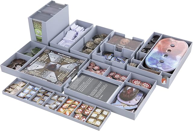 Foto 4 de 8 de Feldherr Organizador Bandeja de Espuma Compatible con Gloomhaven: Jaws of The Lion - Caja del Juego de Mesa