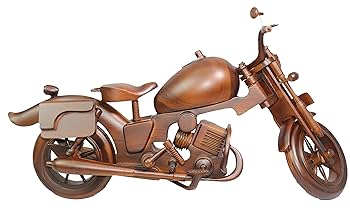 Amazon.co.jp: 木製バイク（Large）／ 置物 ／インテリア