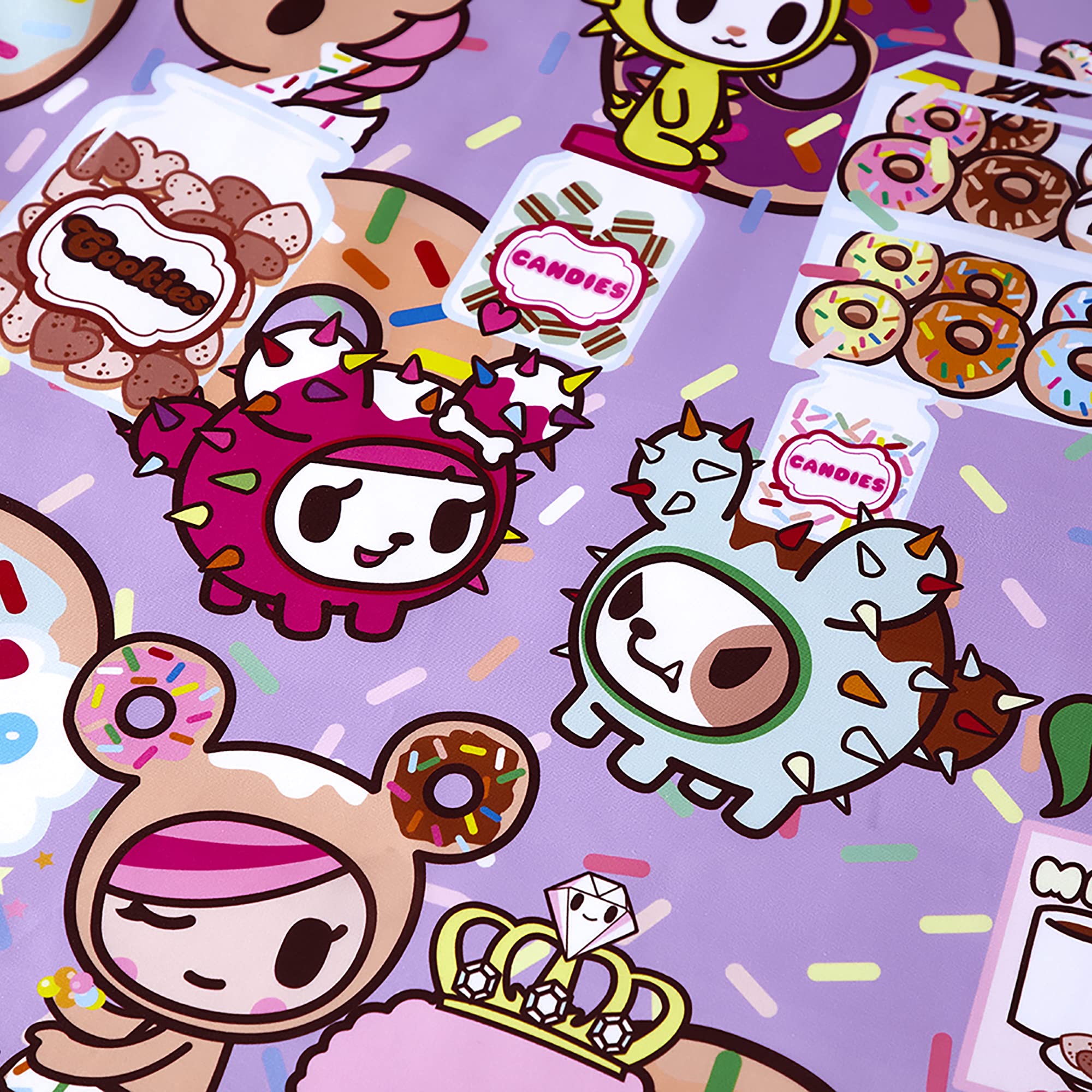 Tokidoki Sweetshop Shower Curtain with Rings ()