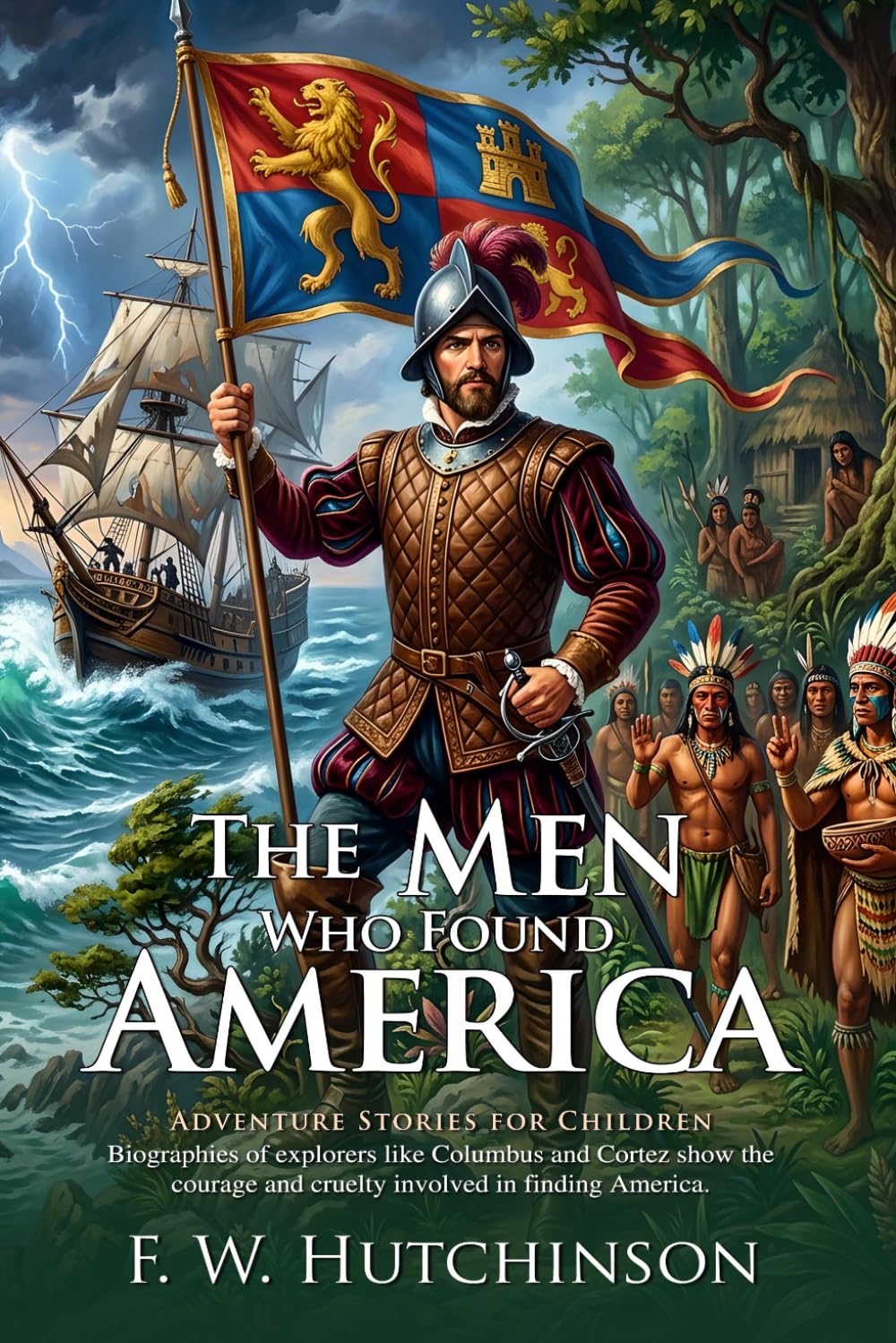 The Men Who Found America: Epic Tales of Explorers and Brave Pioneers: Fully Illustrated Edition with Author Biography and Commentary