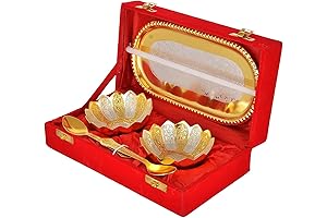 NOBILITY Diwali Decorative Corporate Christmas Wedding Return Gift Items: Gold Silver Plated...