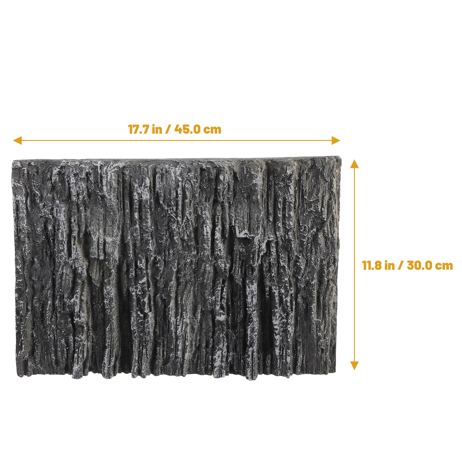 FOMIYES Sfondo Roccia Acquario 3D Sfondo Terrario Sfondo 3D Fish Tank Sfondo Parete Pesce Habitat Decorazione Terrario Habitat Sfondo Animale Lucertola Strisce Verticali Pu