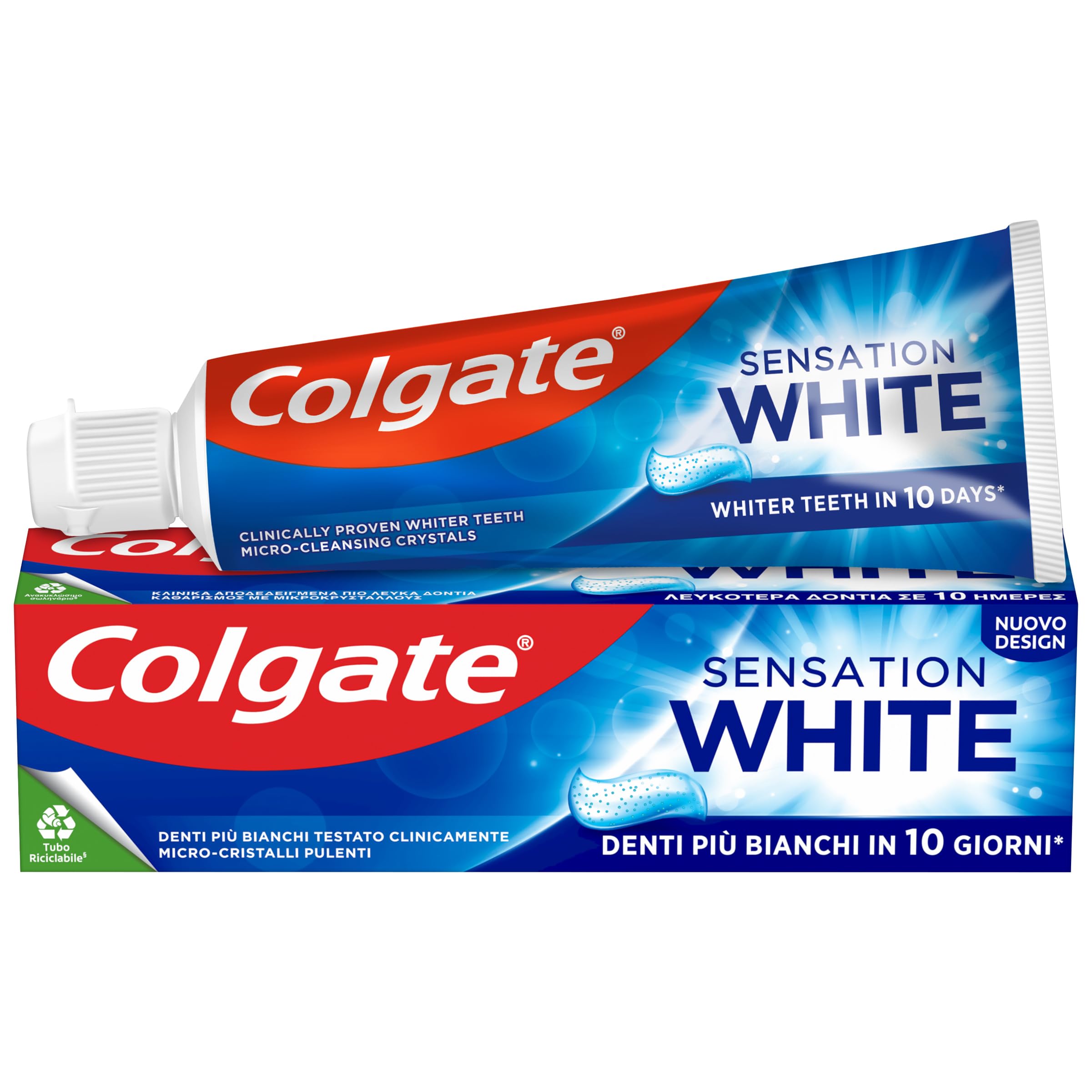Pasta de Dientes Colgate "​Sensation White" - 2 x 75 ml