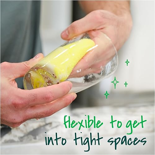 Miniatura 6 de Scotch-Brite Dobie - Almohadillas de limpieza ideales para lavavajillas, cocina, baño y más, sin arañazos, 12 almohadillas