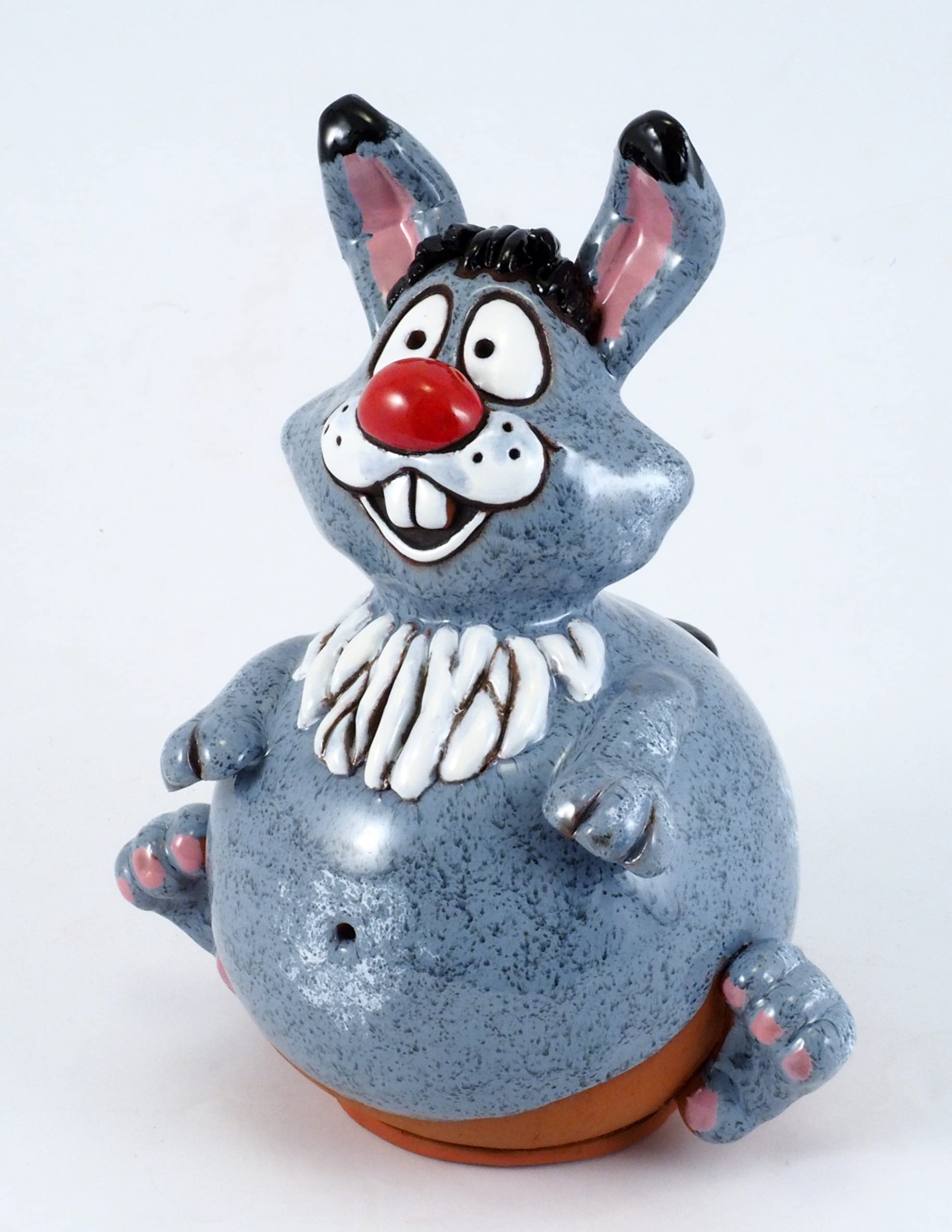 Ceramiczna ozdoba ogrodowa, ręcznie wykonana, dekoracja ogrodowa do użytku na zewnątrz, odporna na warunki atmosferyczne, ceramiczna dekoracja ogrodowa, figurki ogrodowe i posągi ogrodowe