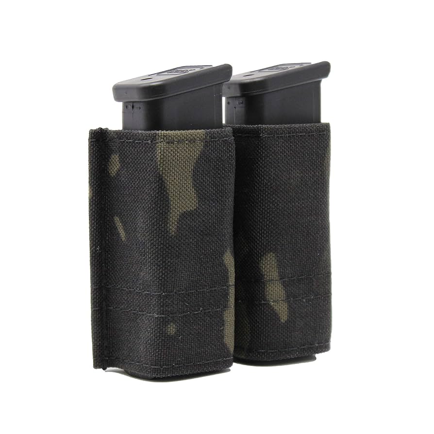 Esstac Double Pistol Gap KYWI Pouch (Multicam Black, No