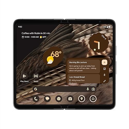 Miniatura 2 de Google Pixel Fold - Smartphone Android 5G desbloqueado con lente teleobjetivo y lente ultraancha - Pantalla plegable - Batería de 24 horas -