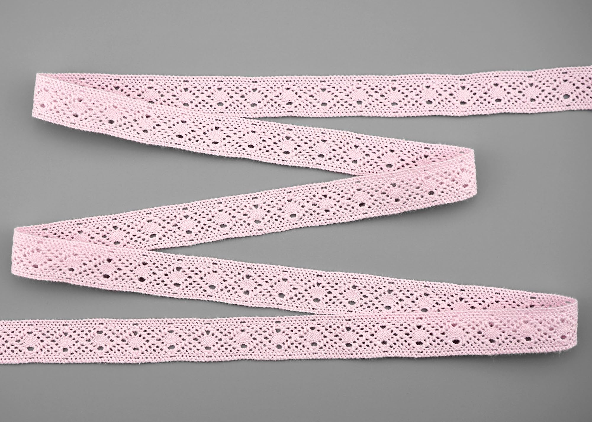 finemark 20 m x 40 mm katoenen lint, effen geel, decoratieband van 100% katoen, milieuvriendelijk, biologisch afbreekbaar, zonder draad, lint