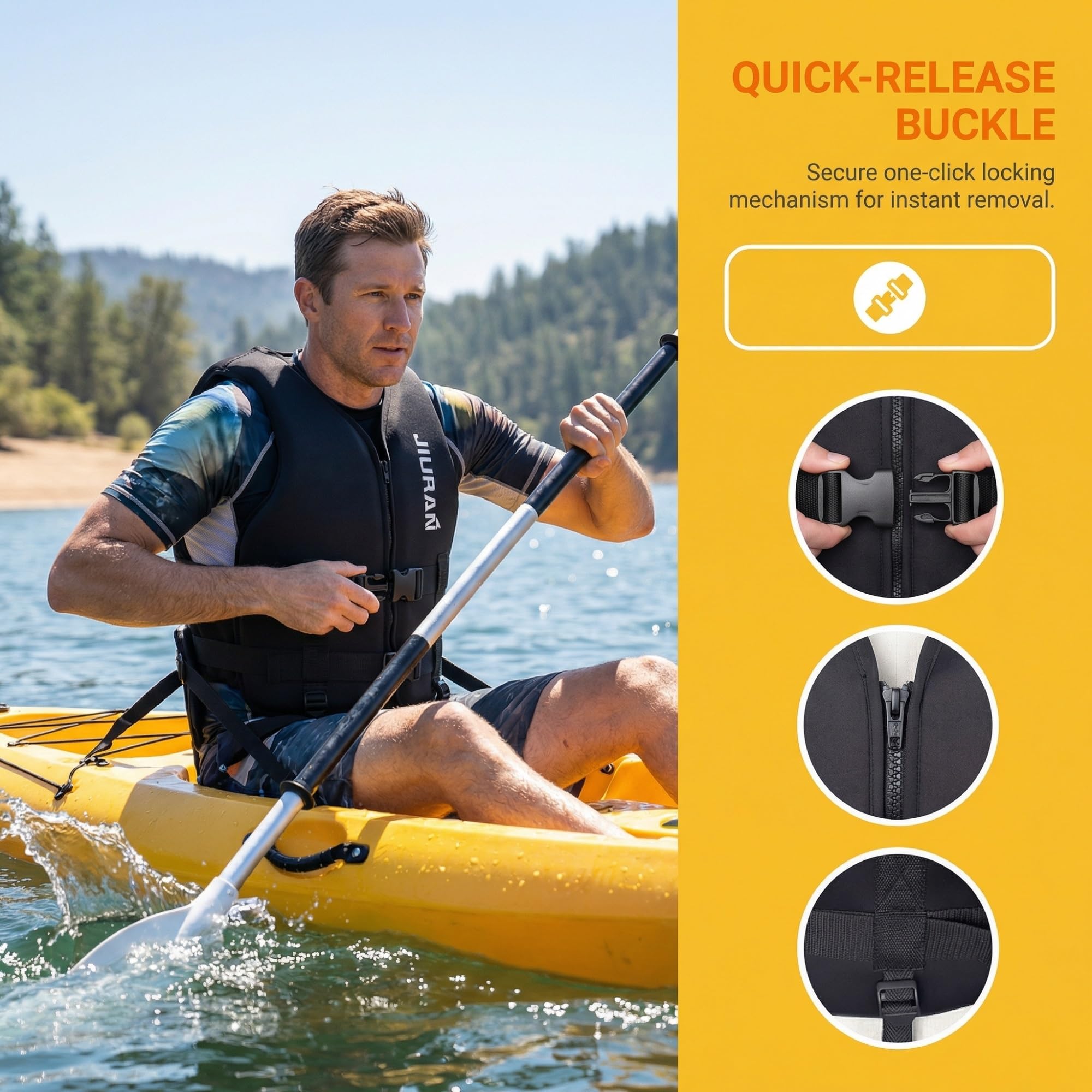 ウェア Kayaking and Sailing Vest XS Amazon.com : Adult Kayak Vest High Buoyancy Swim Vest Women's