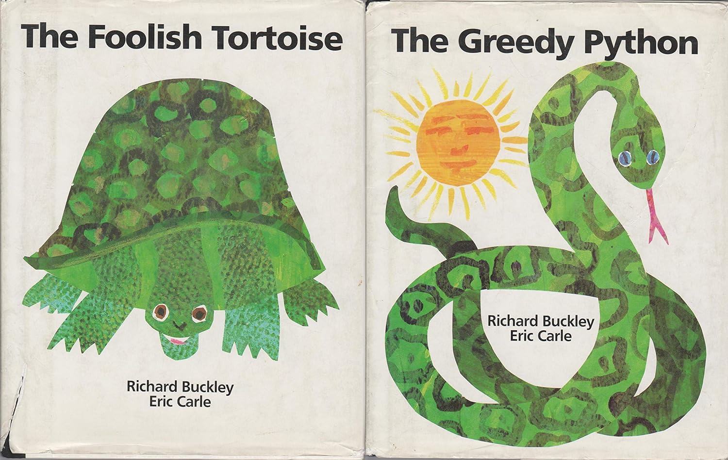 The Greedy Python, The Foolish Tortoise: Richard Buckley, Eric Carle ...