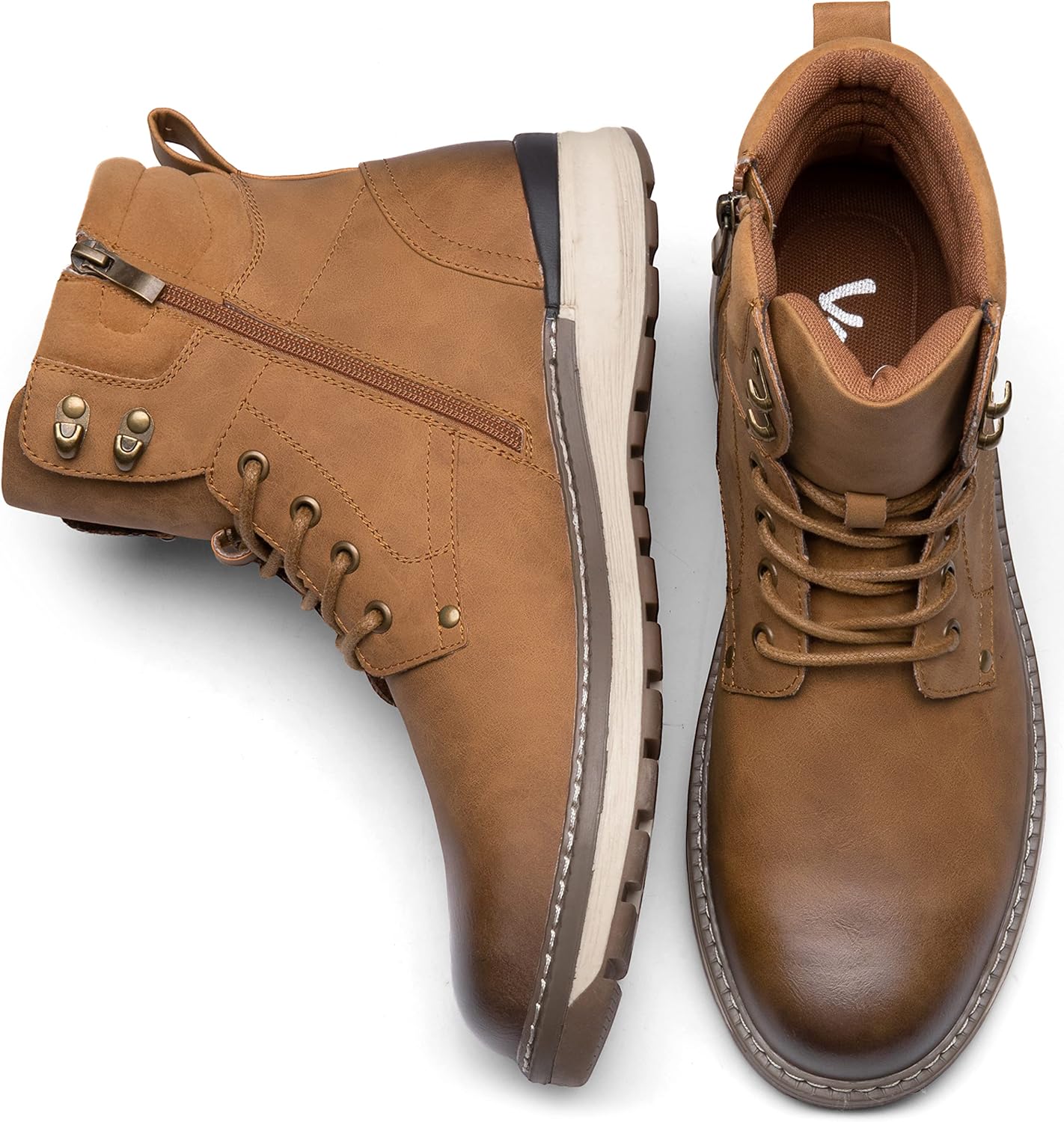 Vostey Boots for Men Comfortable Casual Chukka Mens boot - Image 7