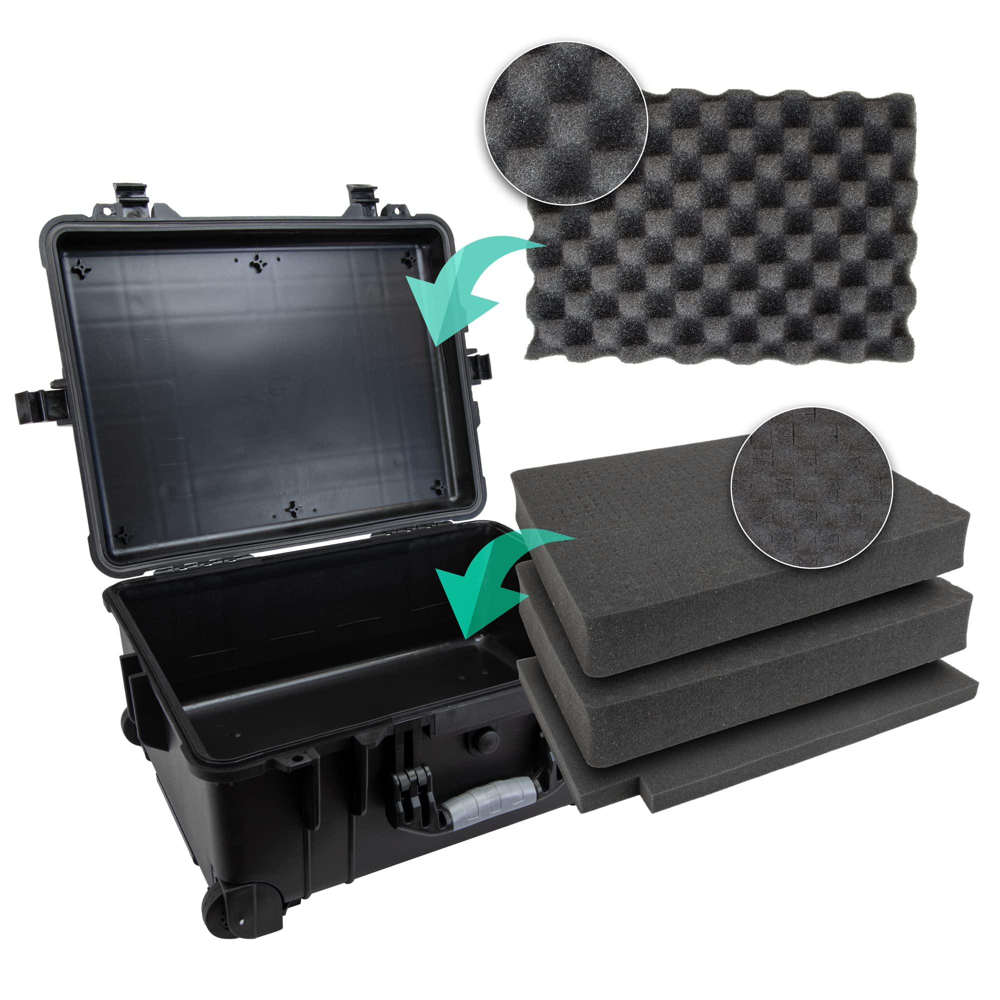 FATBOX Outdoor Schutzkoffer Trolley VS108