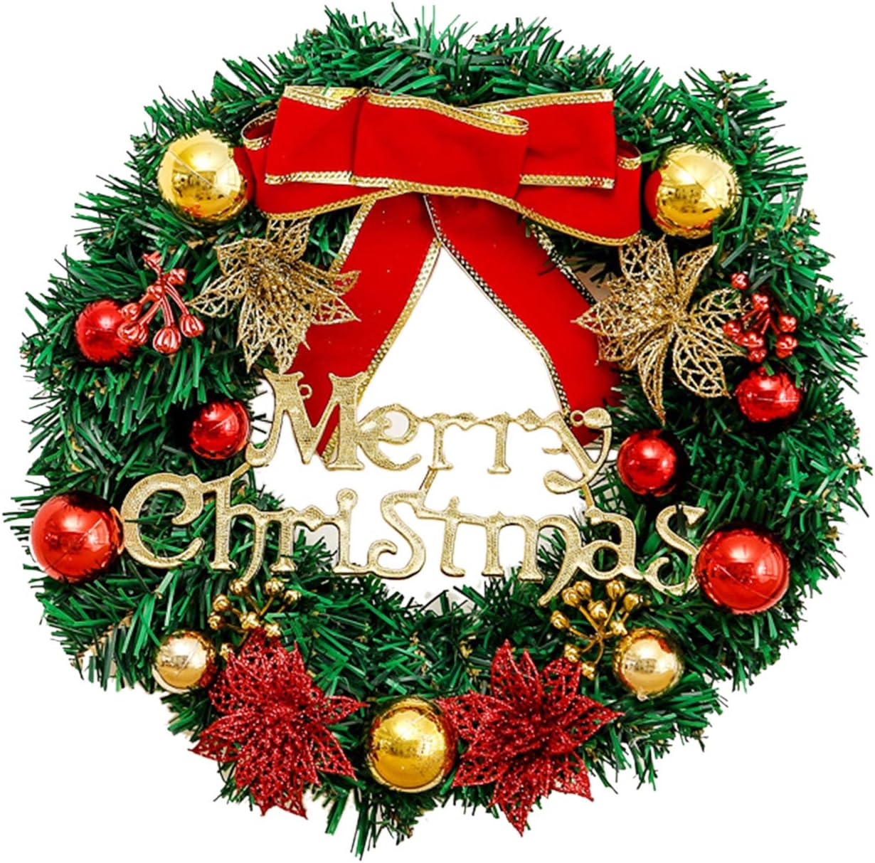 Hooami リース クリスマス 花輪 上質な 造花 お気に入 結婚式 店舗 玄関 飾り 庭園 フラワーギフト30cm 壁掛け Hooami リース クリスマス 花輪 上質な 造花 お気に入 結婚式 店舗 玄関 飾り 庭園 フラワーギフト30cm 壁掛け
